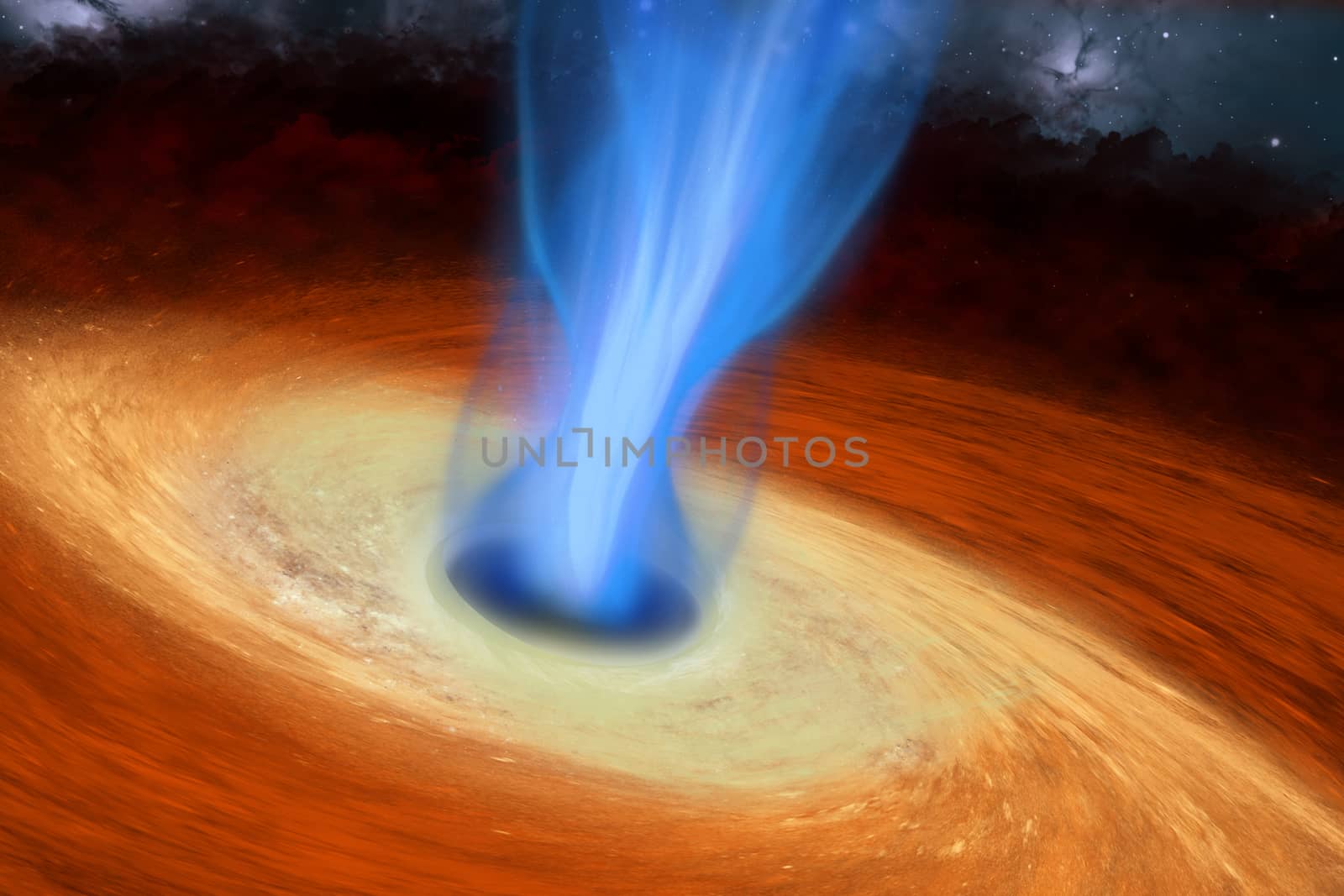 Super Massive Black Hole by Catmando