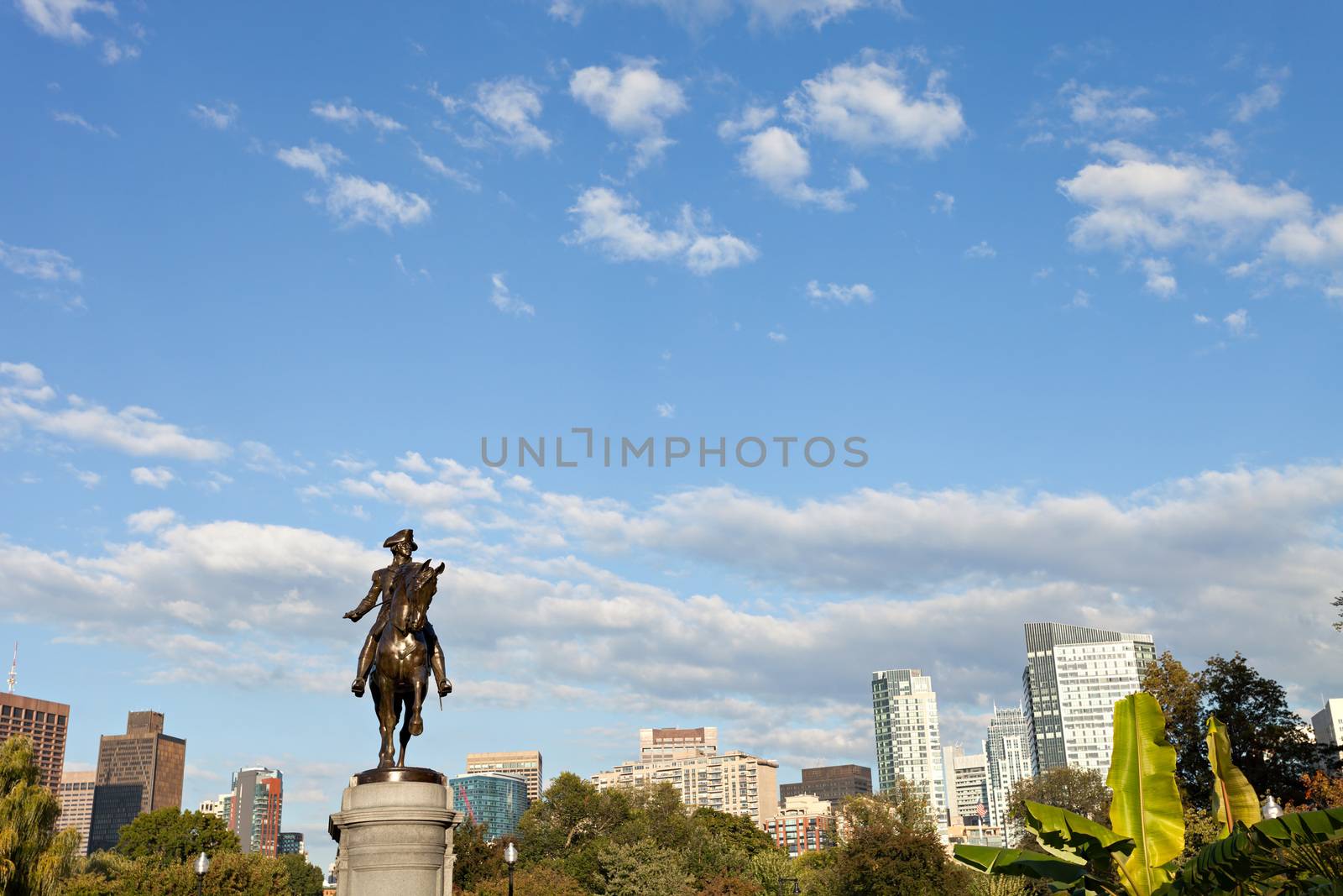 Boston George Washington Statue by graficallyminded