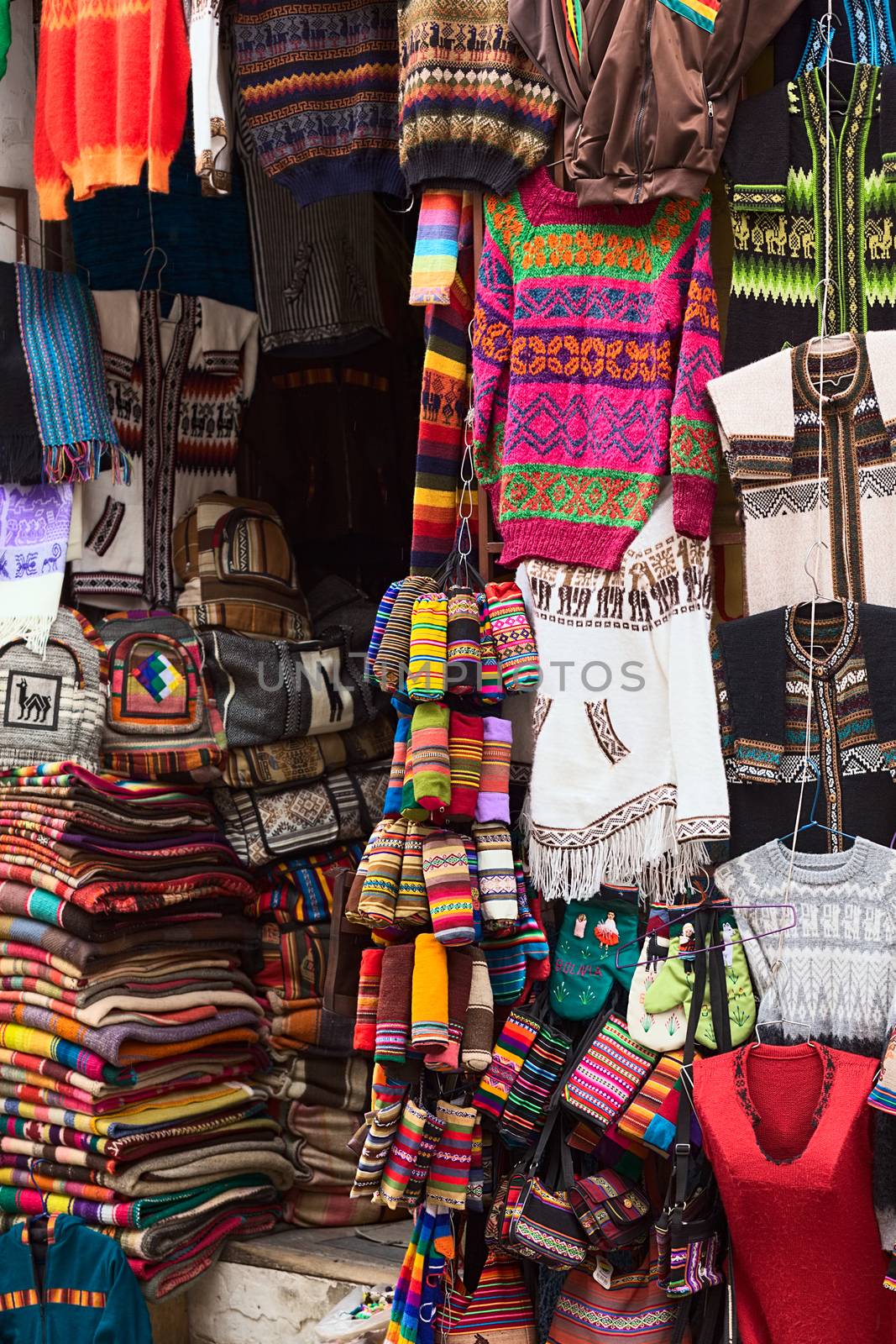 Souvenir and Handicraft Shop in La Paz, Bolivia by sven