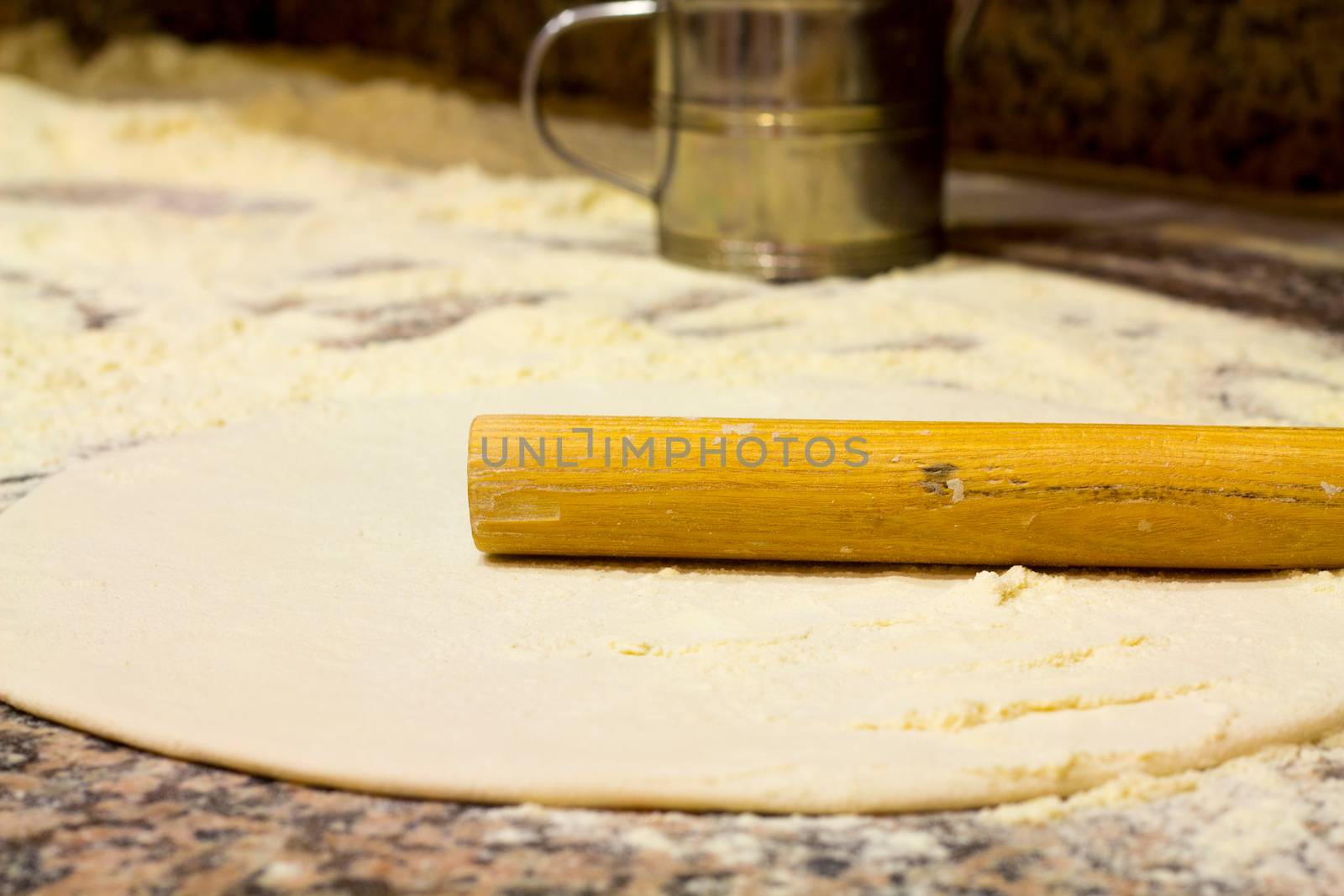 Close-up of dough preparation by Carbonas