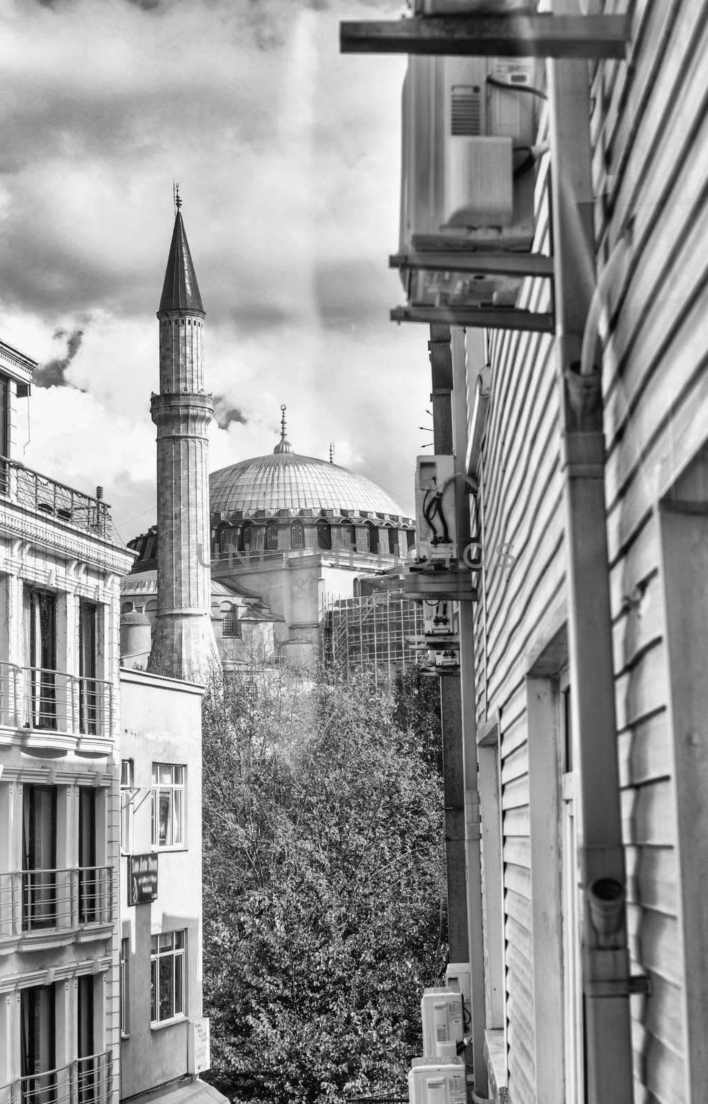 Beautiful view of Hagia Sophia museum, Istanbul by jovannig