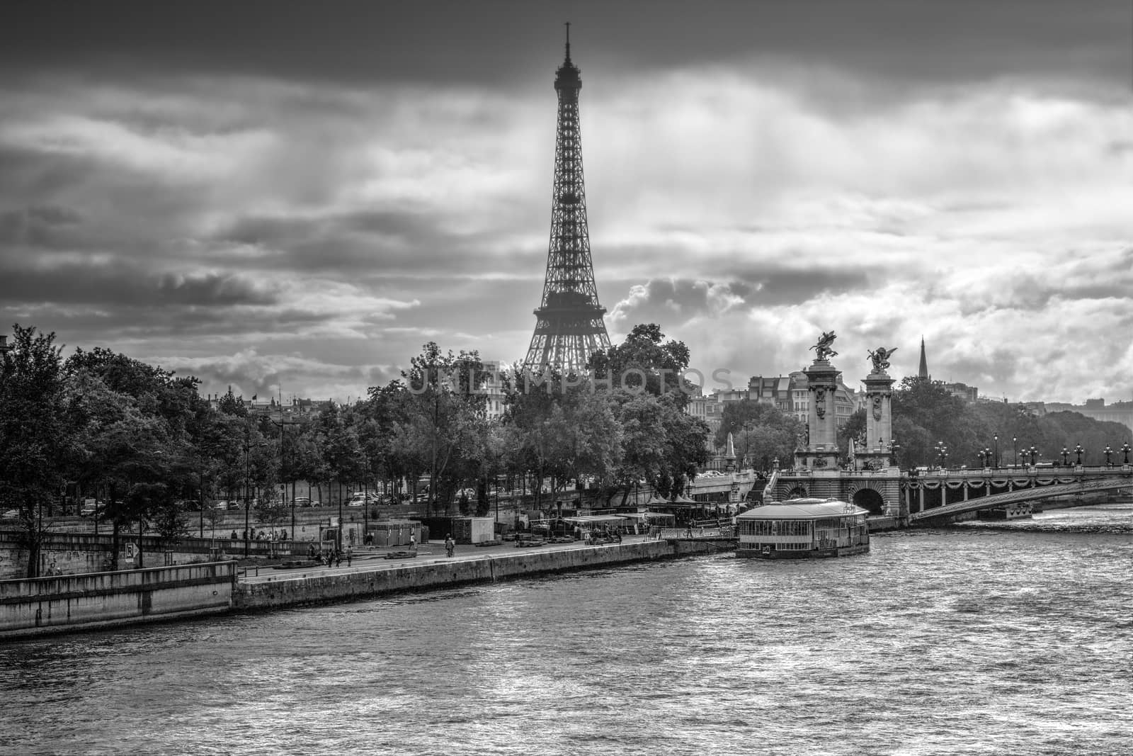 Eiffel tower and its surroundings by Dermot68