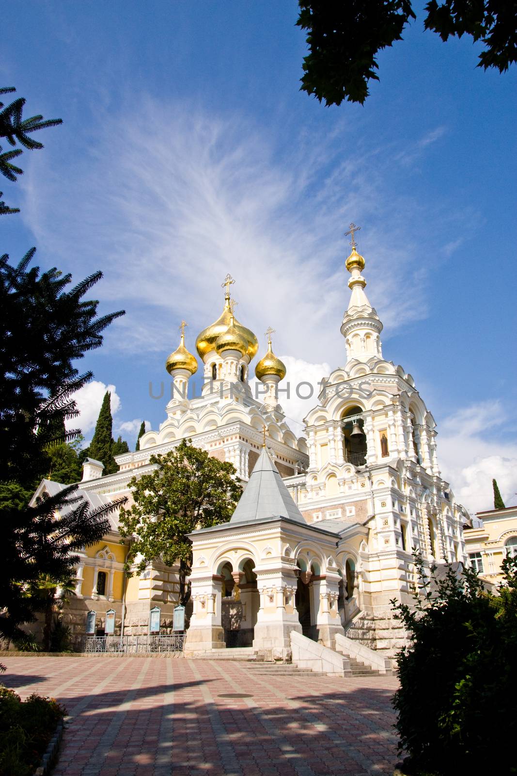 Alexander Nevsky Cathedral inYalta. by pil76