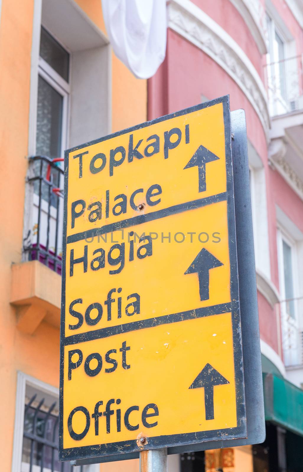 Istanbul street directions for main landmarks by jovannig