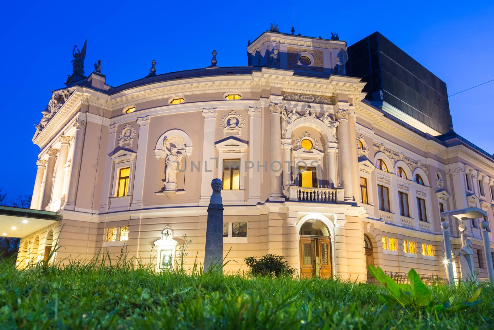 Slovenian National Opera and Ballet Theatre is an opera house in Ljubljana, the capital of Slovenia. It serves as the national opera building of the country.