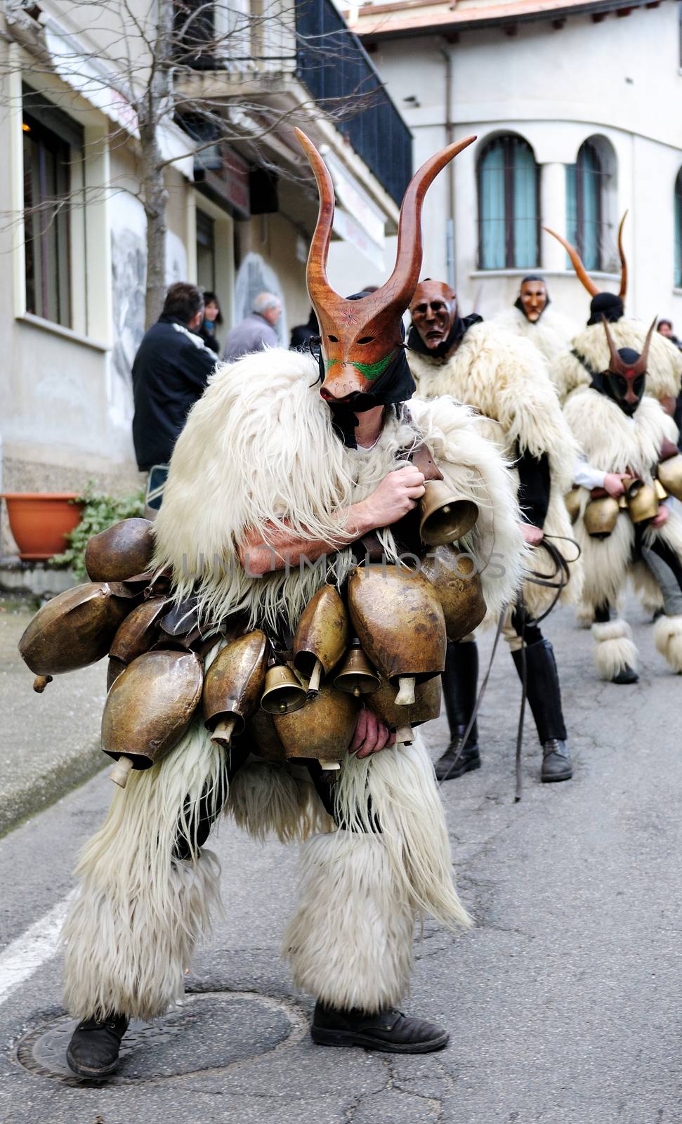 Traditional masks of Sardinia. by francescomoufotografo