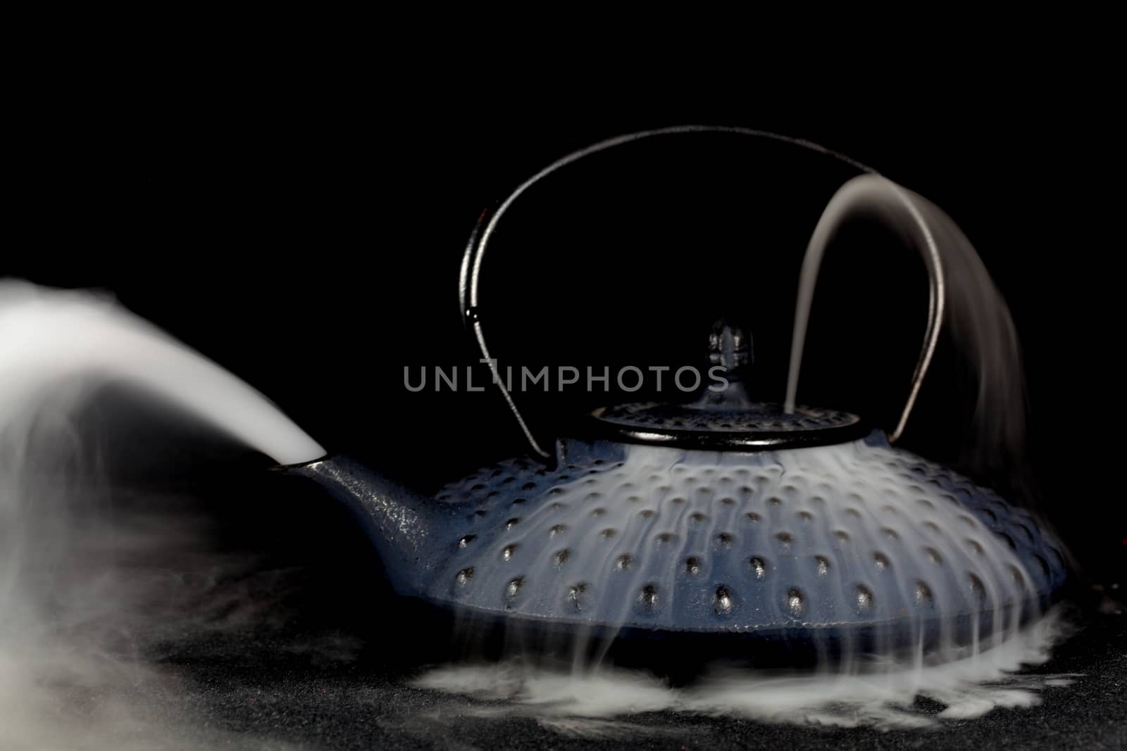 Steaming Tea Pot