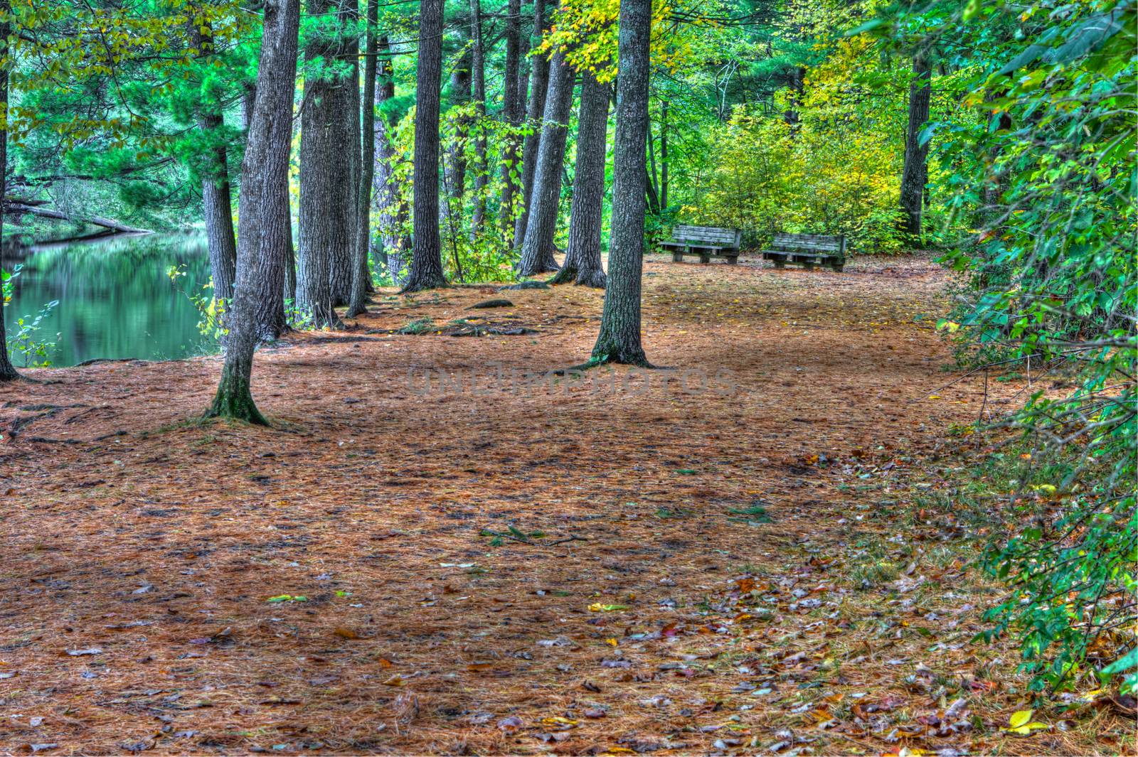 Colorful scenic Landscape in High Dynamic Range.