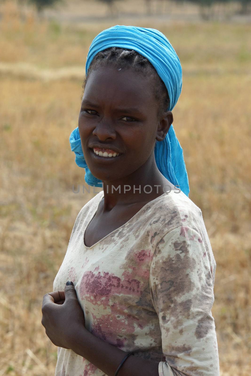 Ethiopian woman, Ethiopia, Africa by alfotokunst