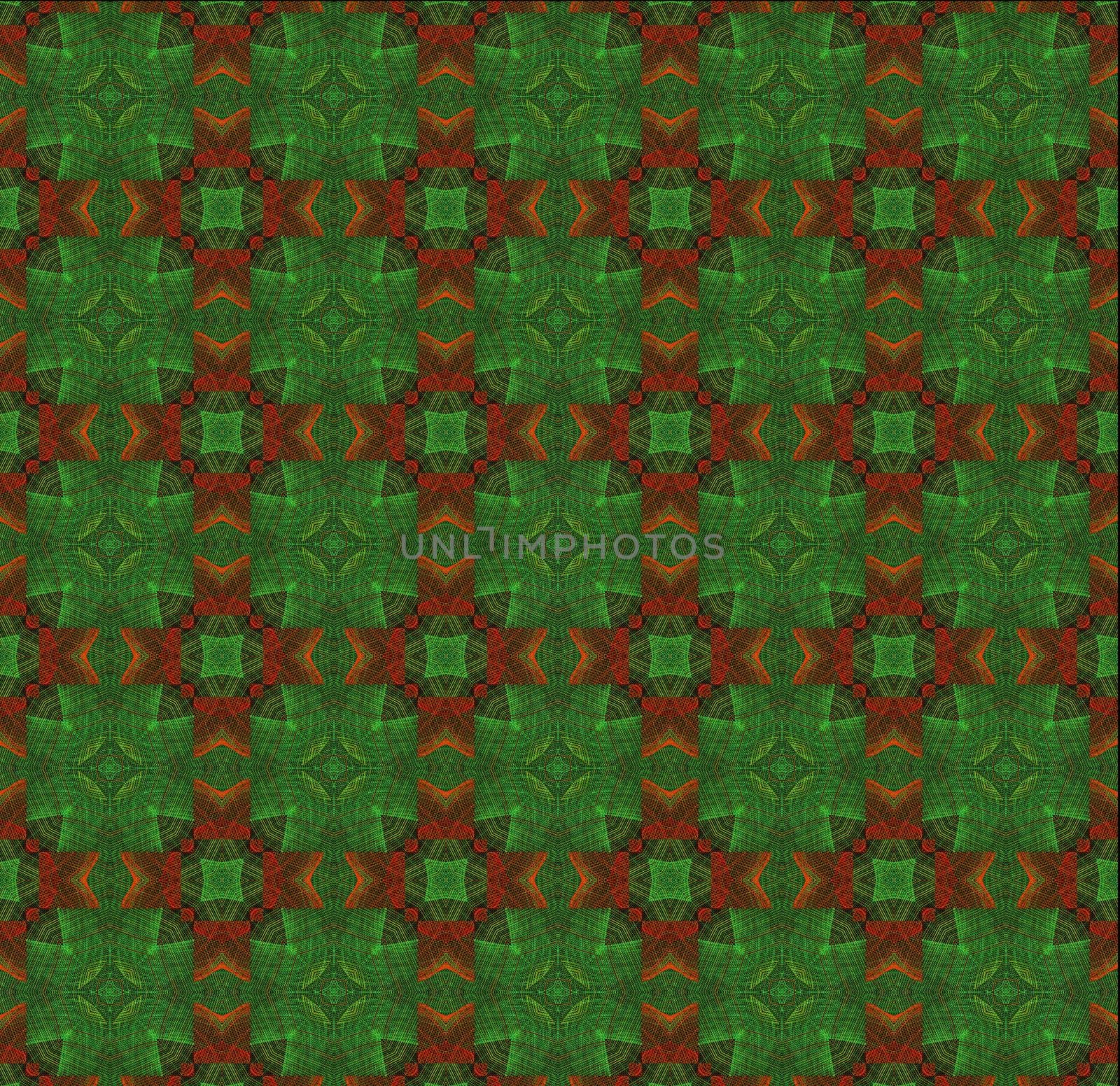 Kaleidoscopic abstract pattern, seamless multi  colored background