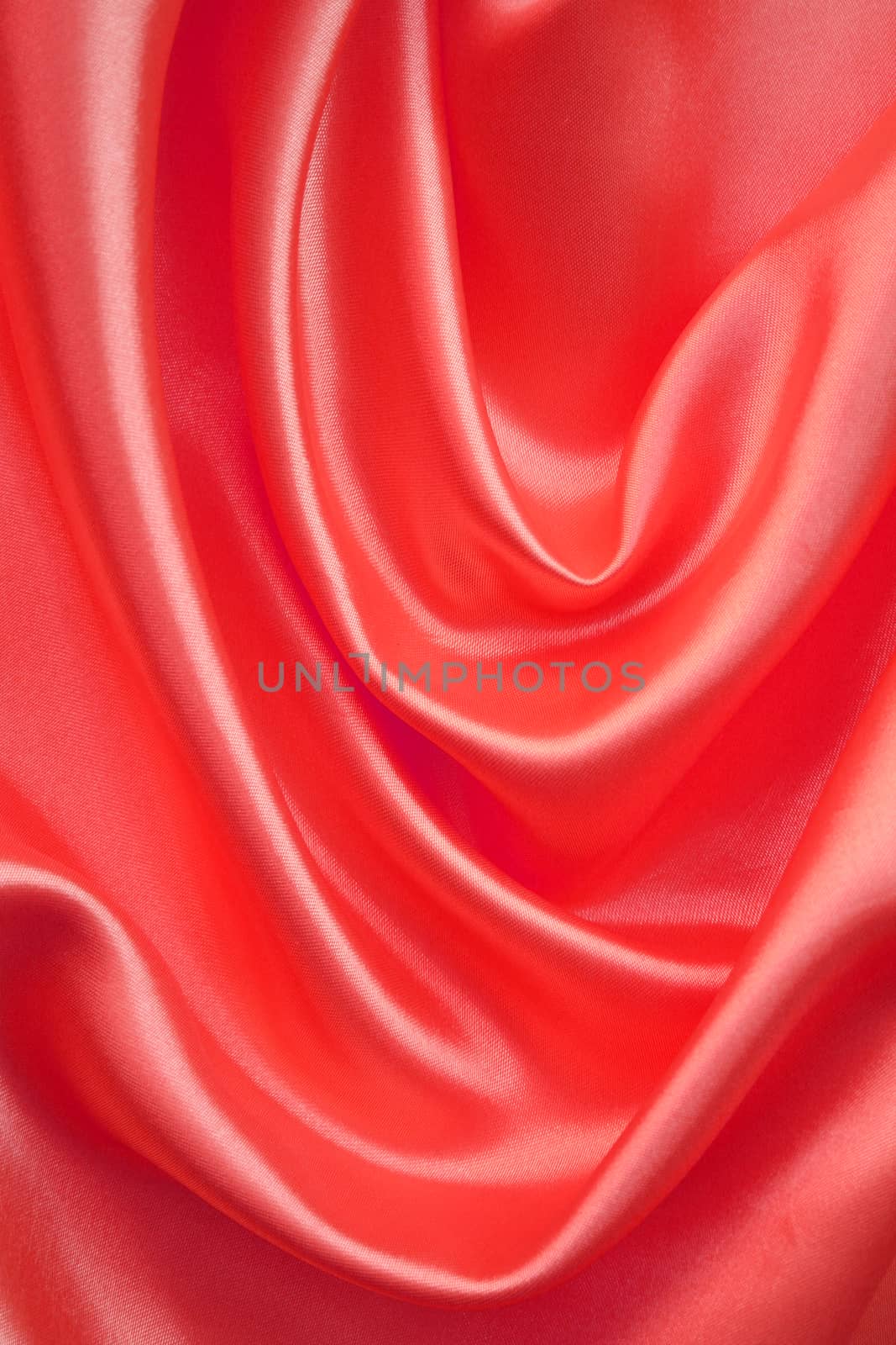 Smooth elegant red silk can use as background 