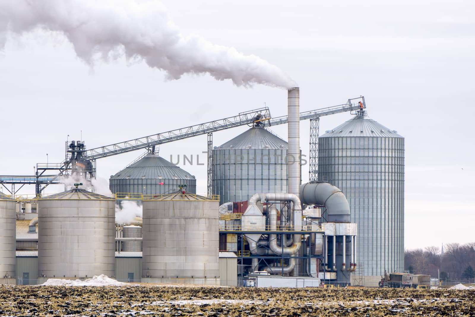 Ethanol Refinery in the American Midwest