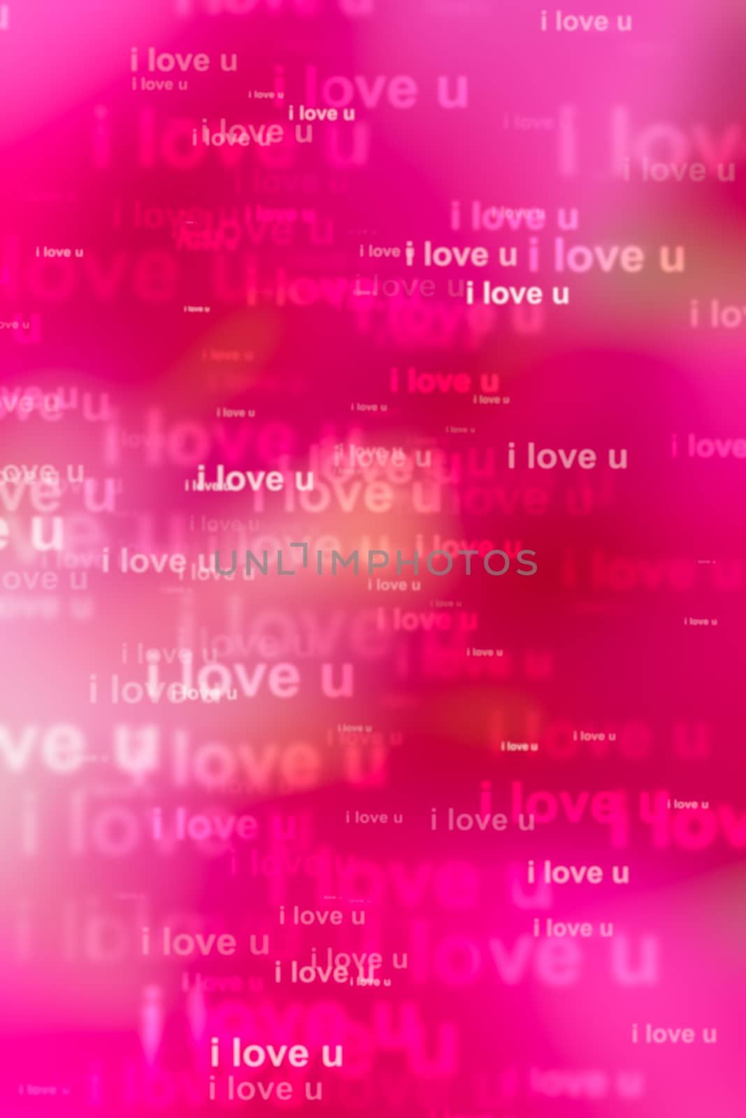 pink background with word i love you by a3701027