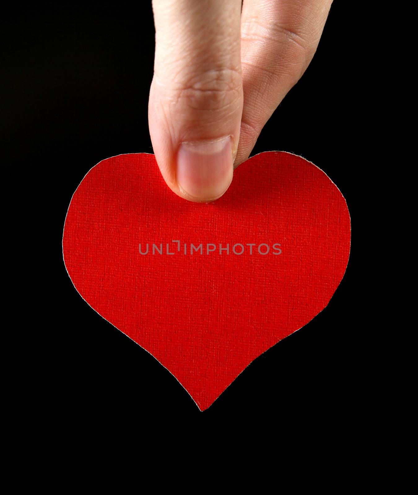 Heart Shape in the Hand by sabphoto