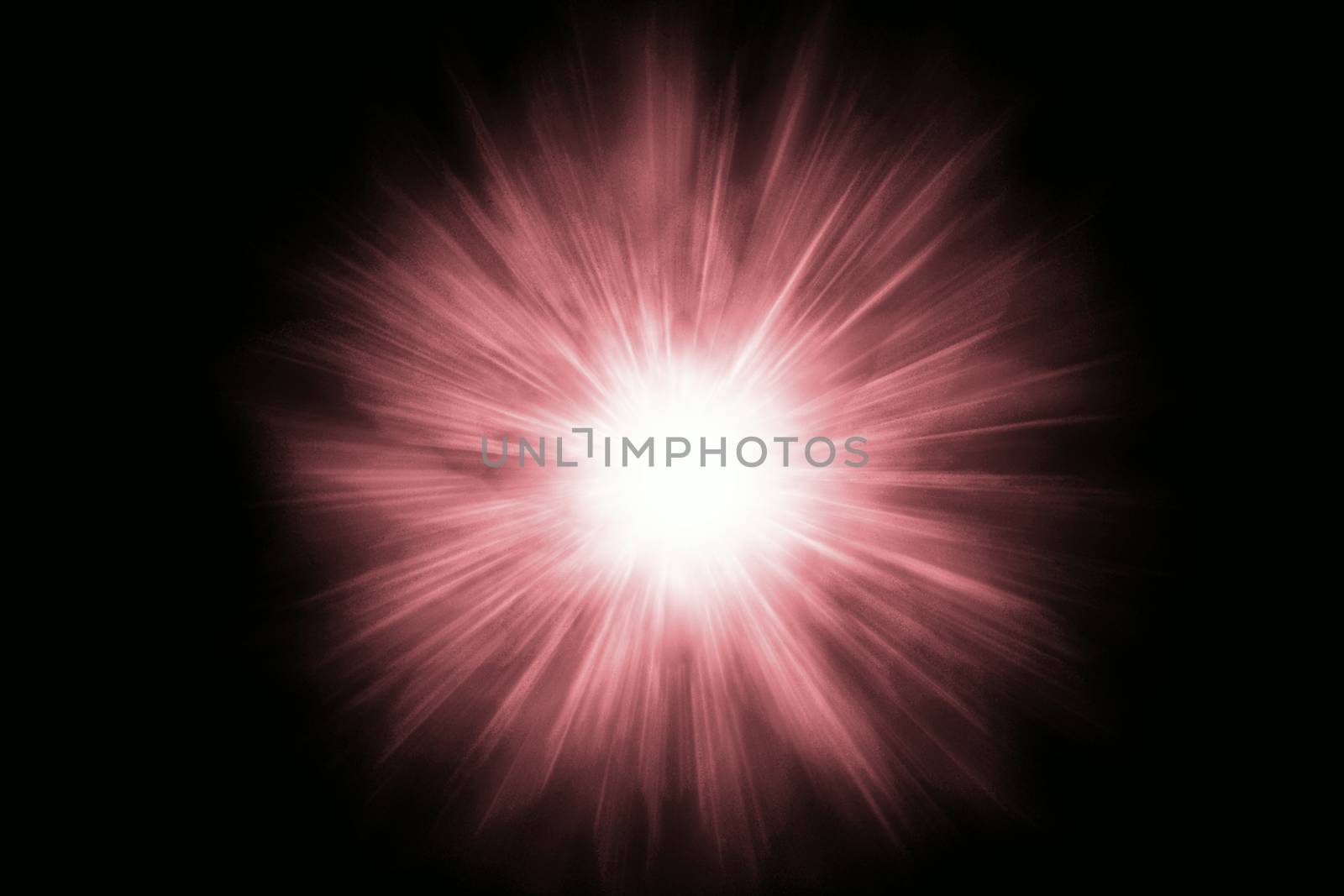 Abstract light on black background