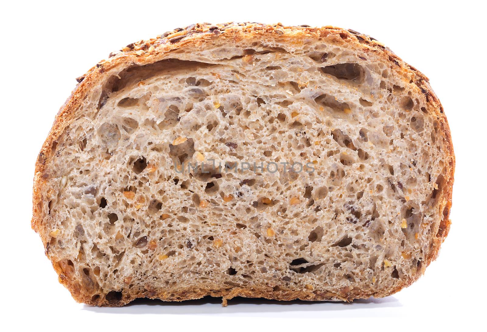 Whole grain bread Loaf by milinz