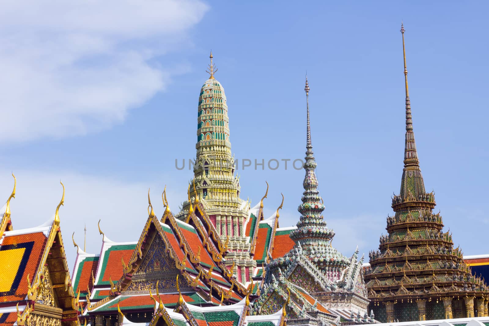 Grand Palace , Bangkok , Thailand, closeup by a3701027