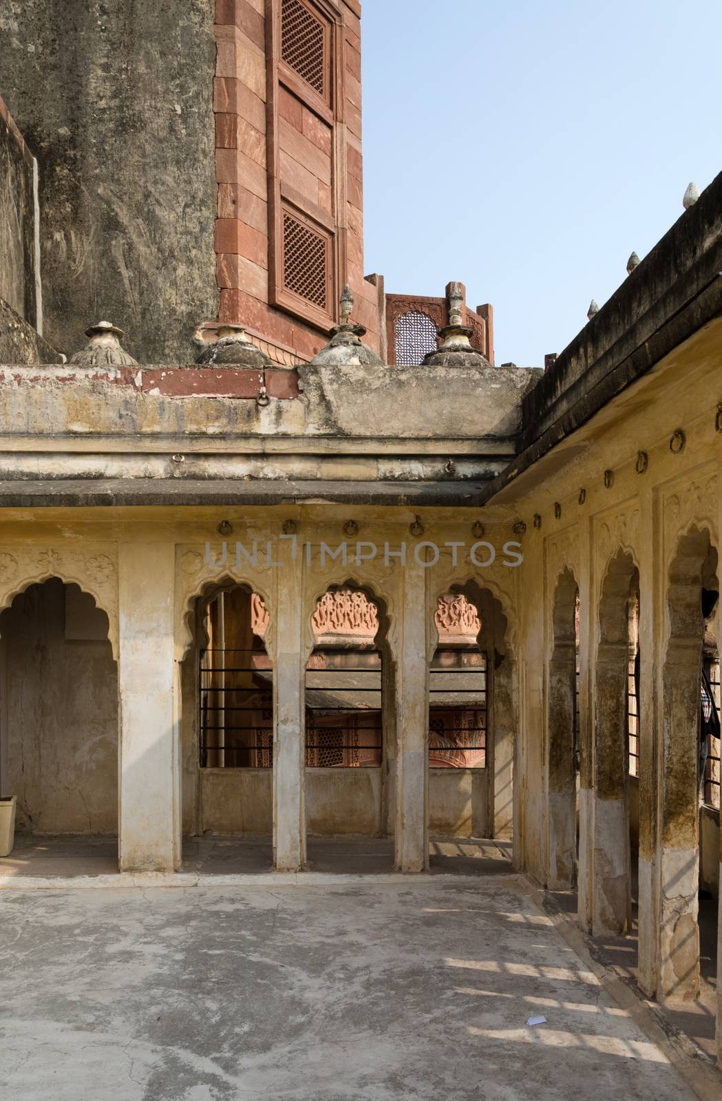 Meherangarh fort in jodhpur by siraanamwong