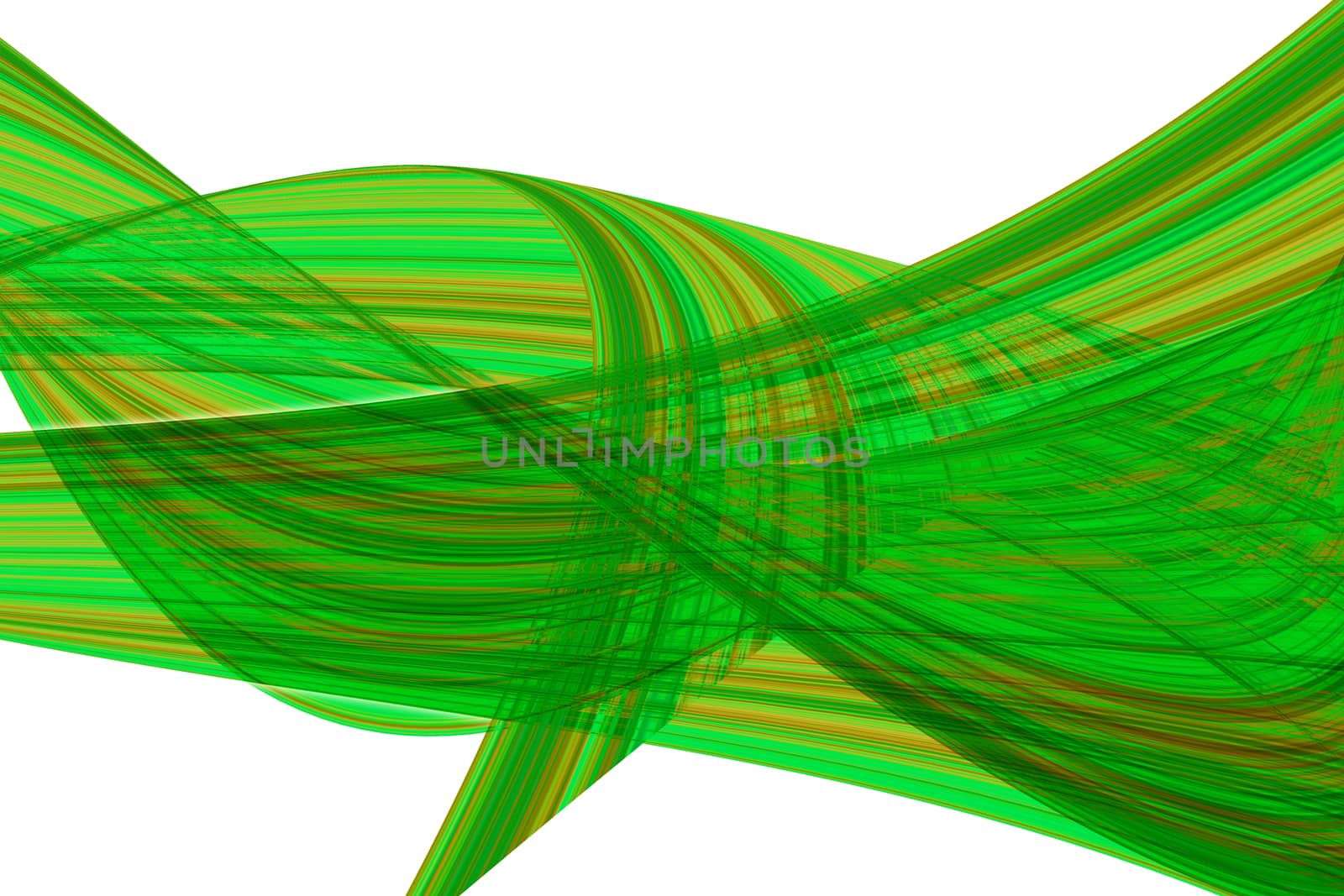 green light wave abstract background by a3701027