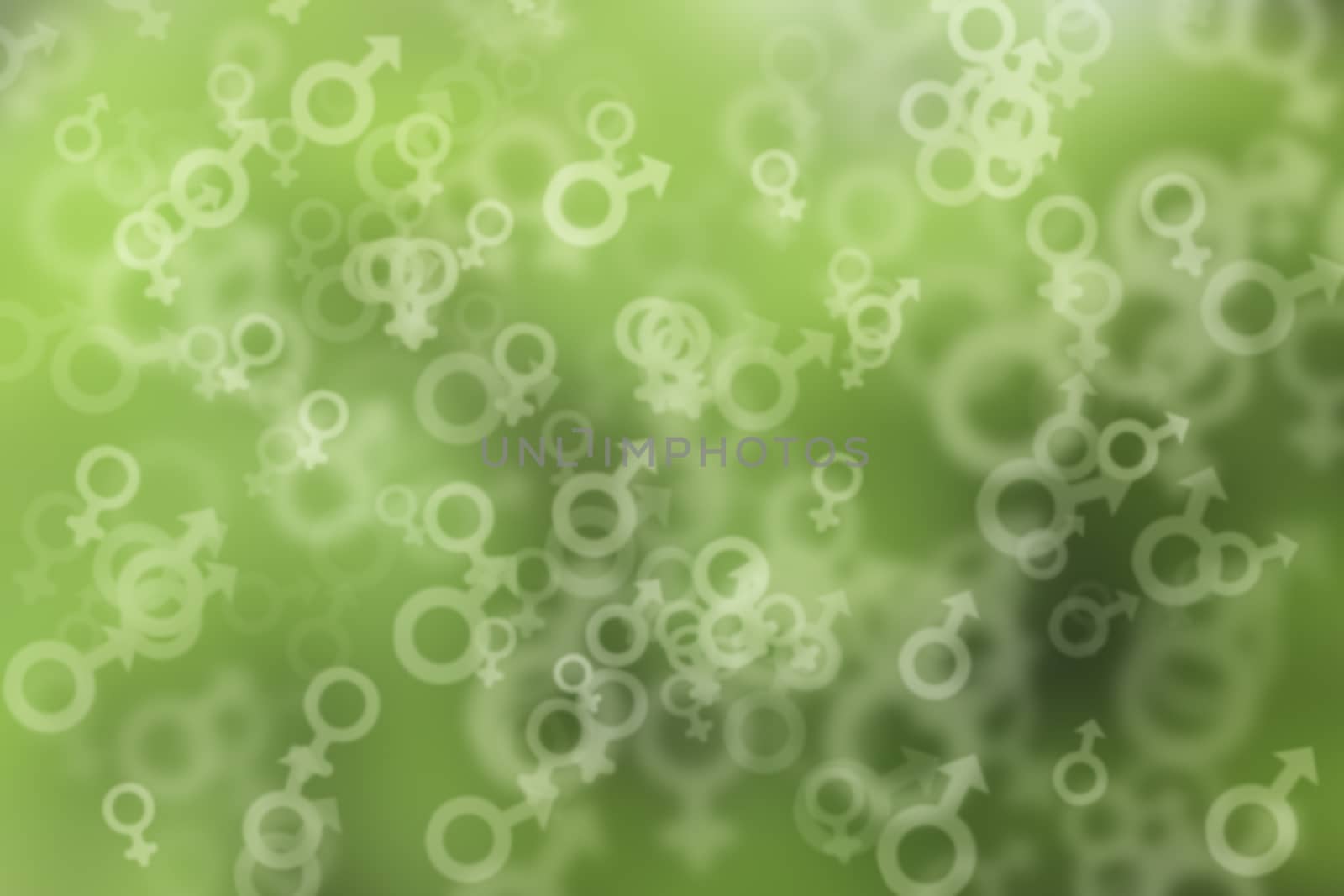 natural green background, with sex symbols