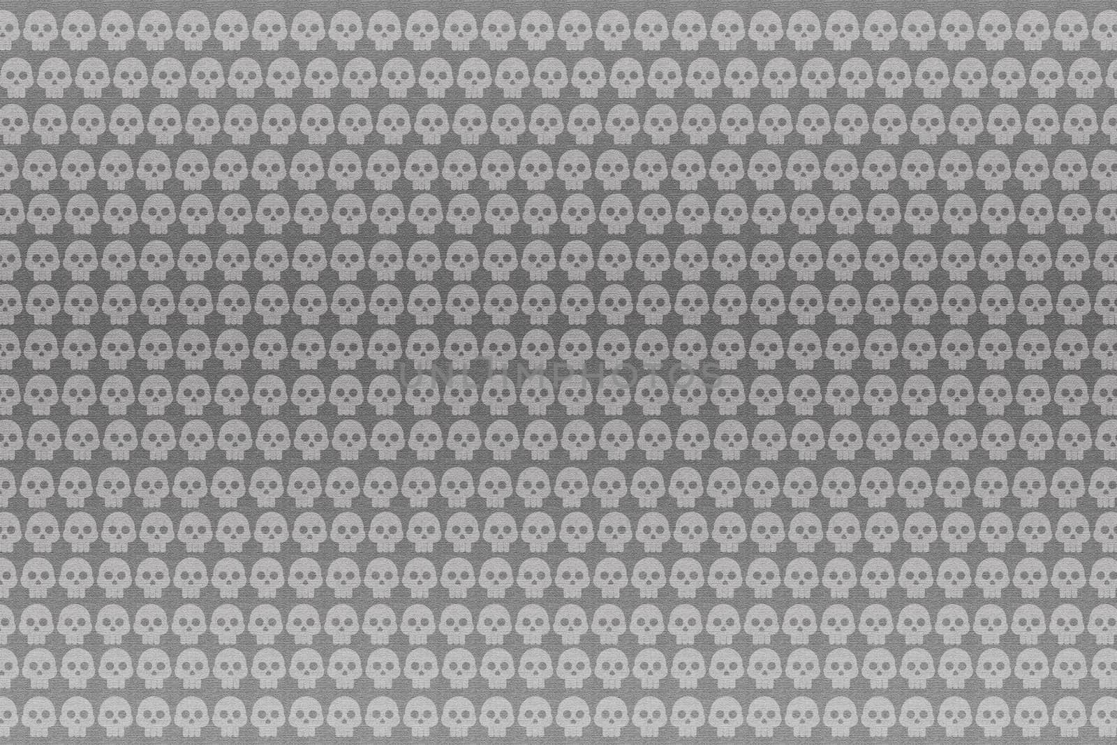 skull pattern for background