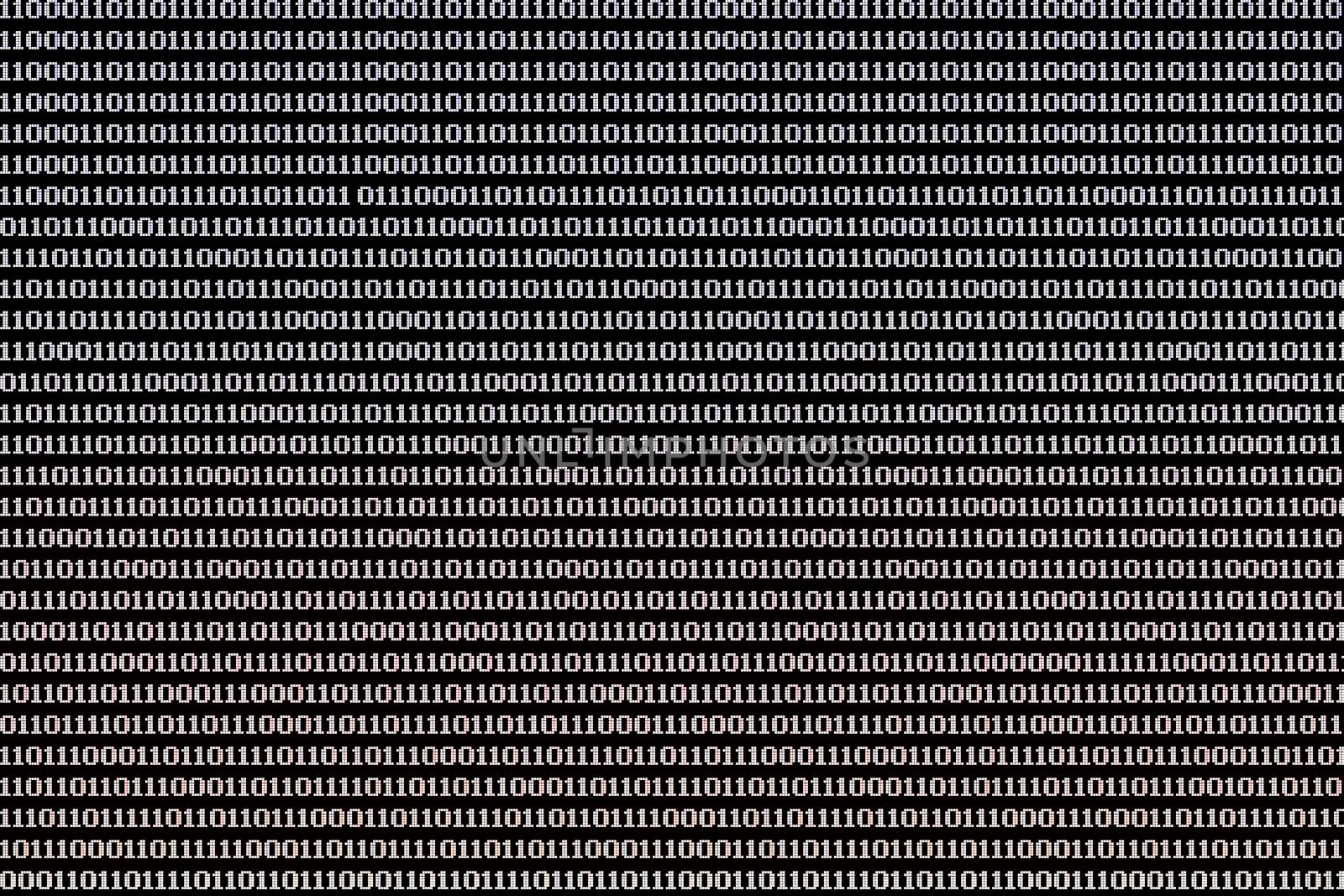Binary computer code background