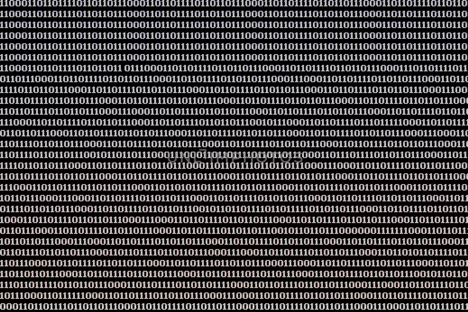 Binary computer code background