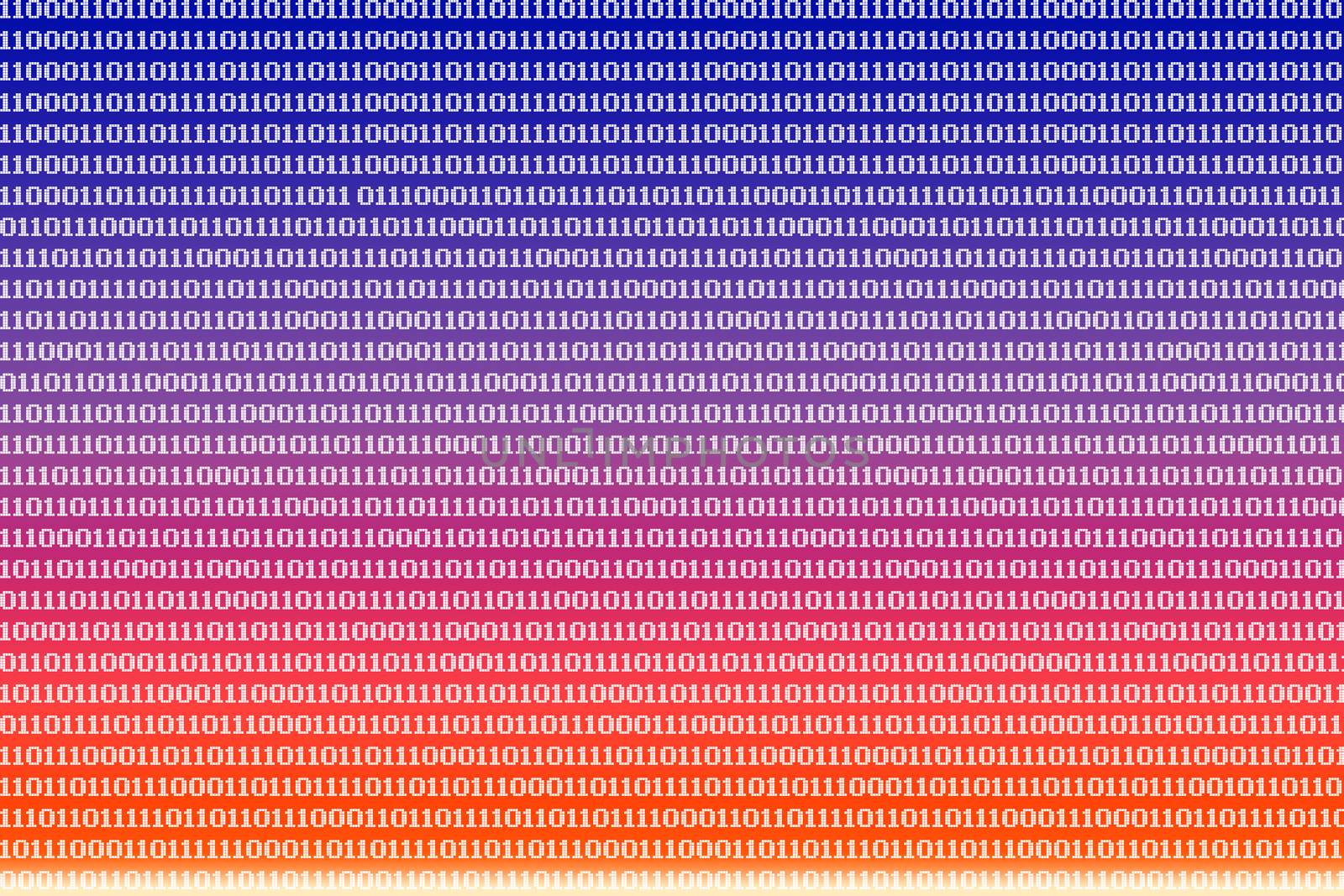 Binary computer code background