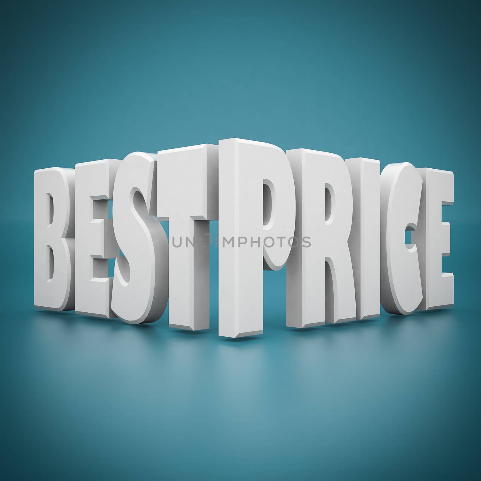 beautiful 3d white text SALE