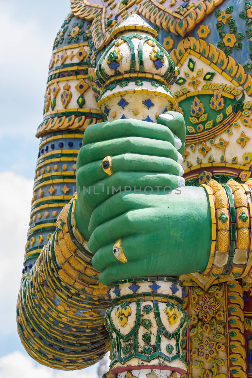 Hand of Giant statues of thailand, Public place by a3701027