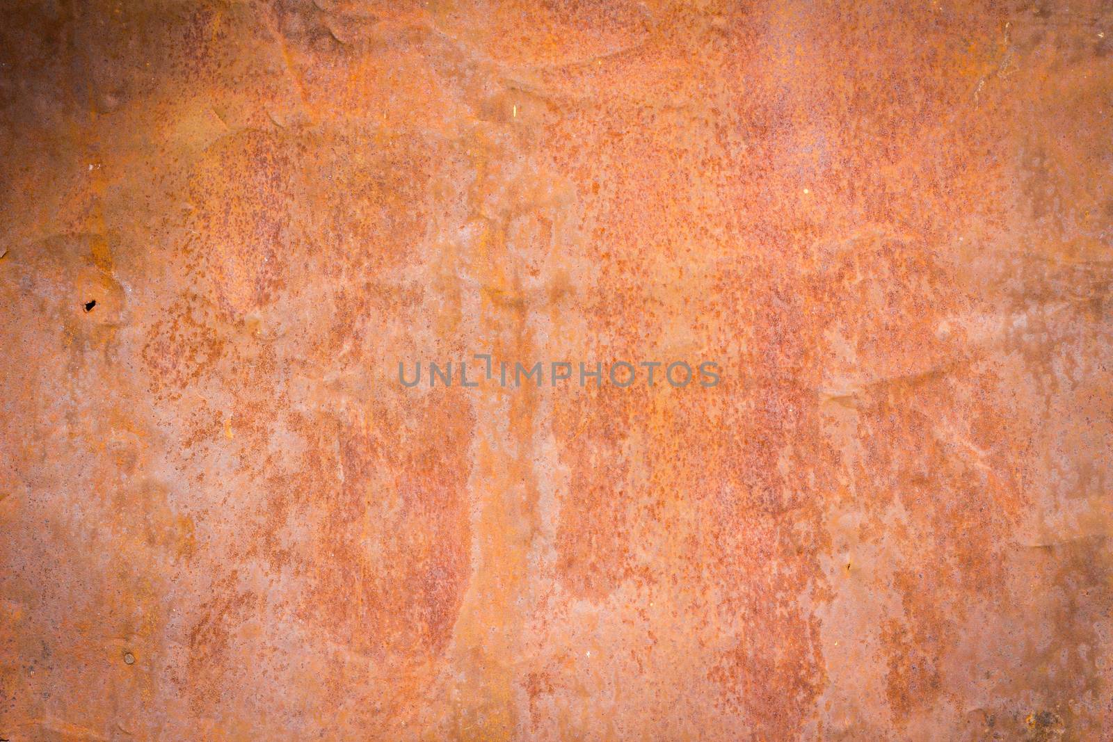 Rusted galvanized iron plate background
