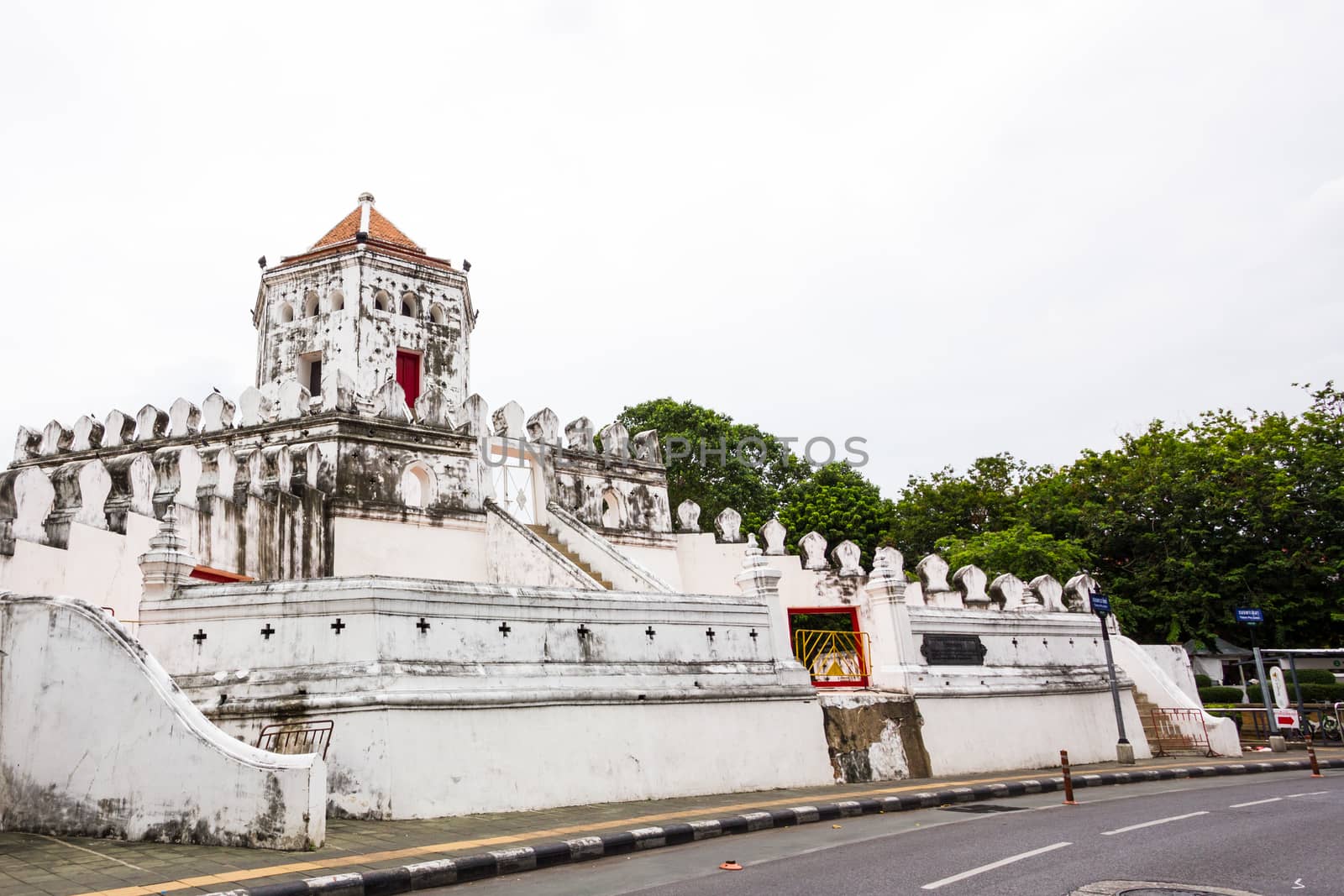 Phra Sumen Fort in Bangkok, Thailand
