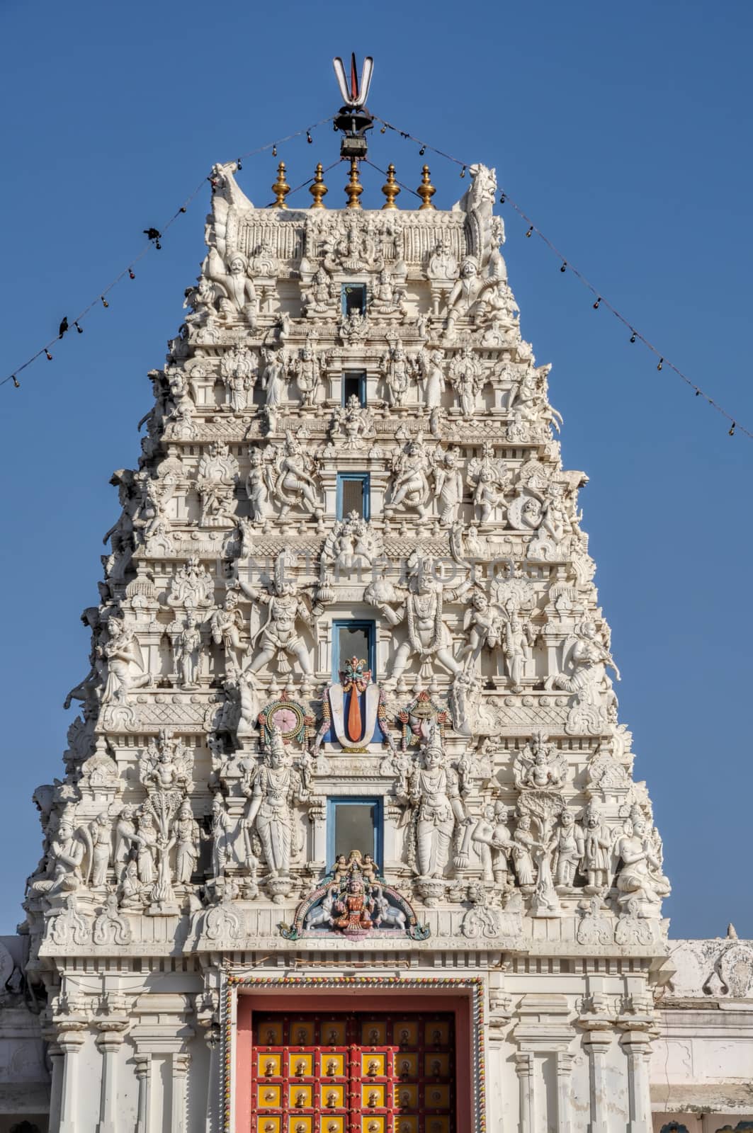 Facade of temple in Thar Desert