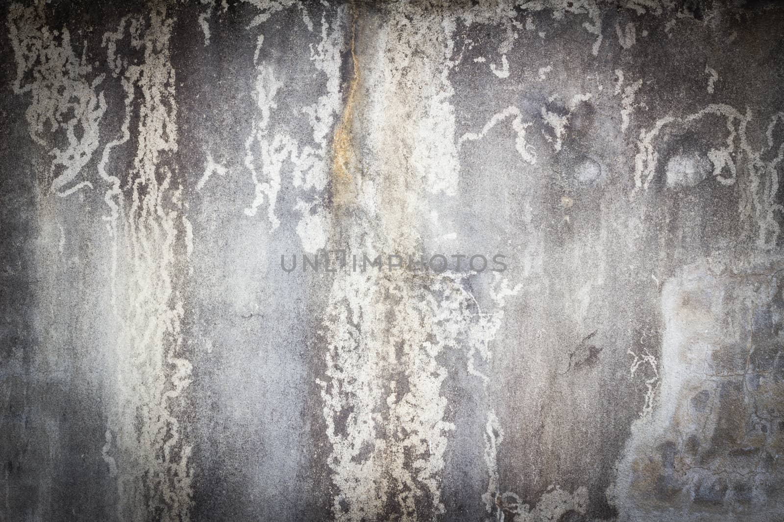 concrete background with grunge, vignette