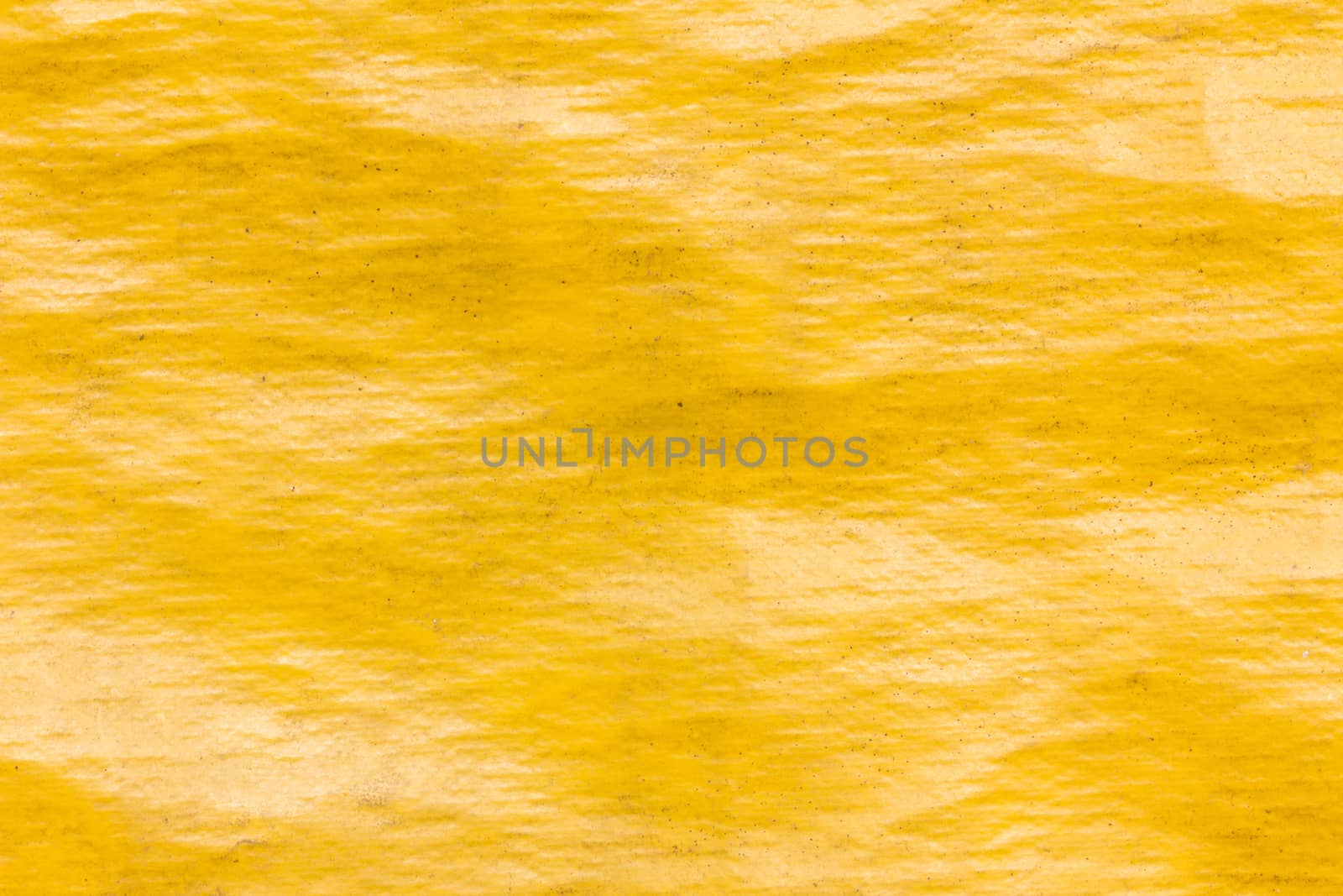 old yellow plastic sunblind background with dust, closeup