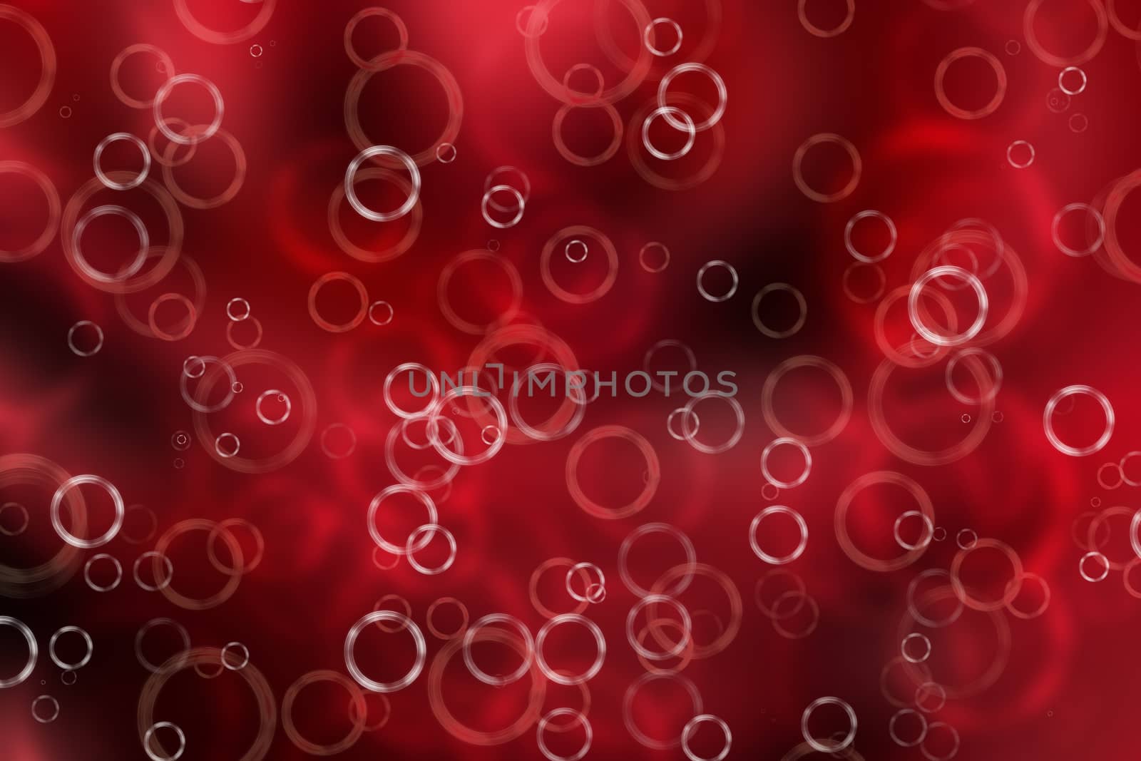 red bokeh abstract light background, with cycles.