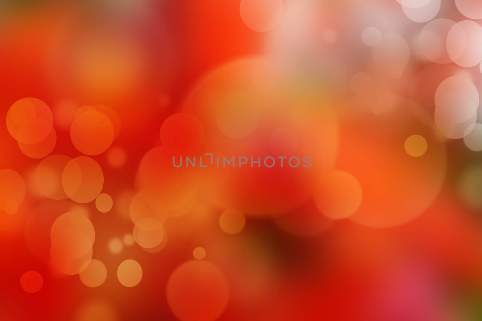 red bokeh abstract light background.