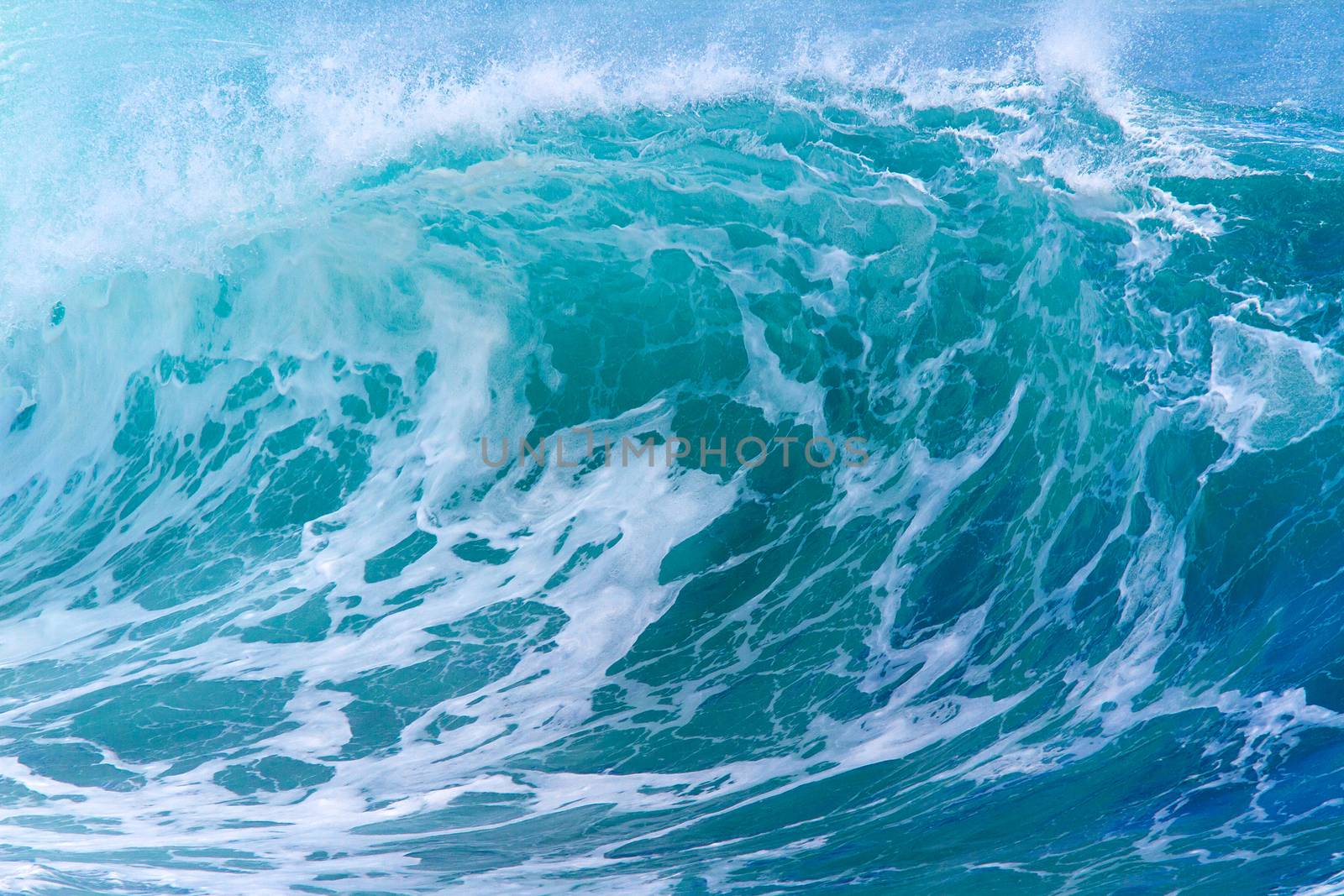 Picture of Ocean Wave. Indian Ocean.