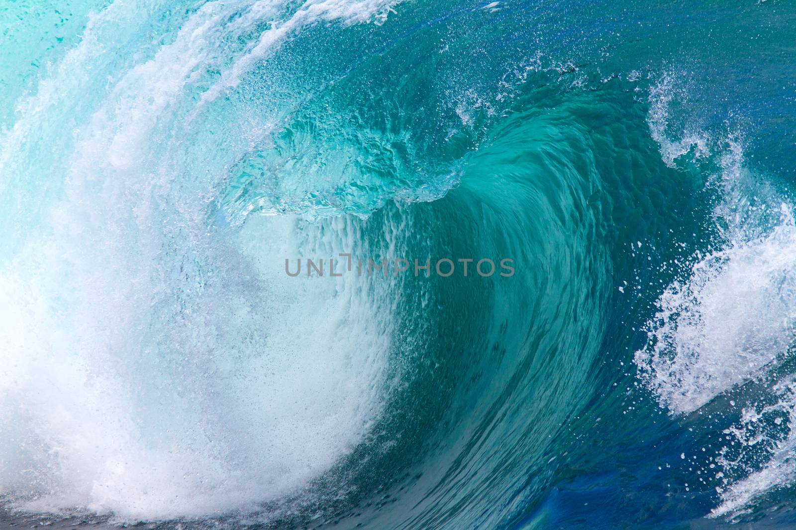 Picture of Ocean Wave. Indian Ocean.