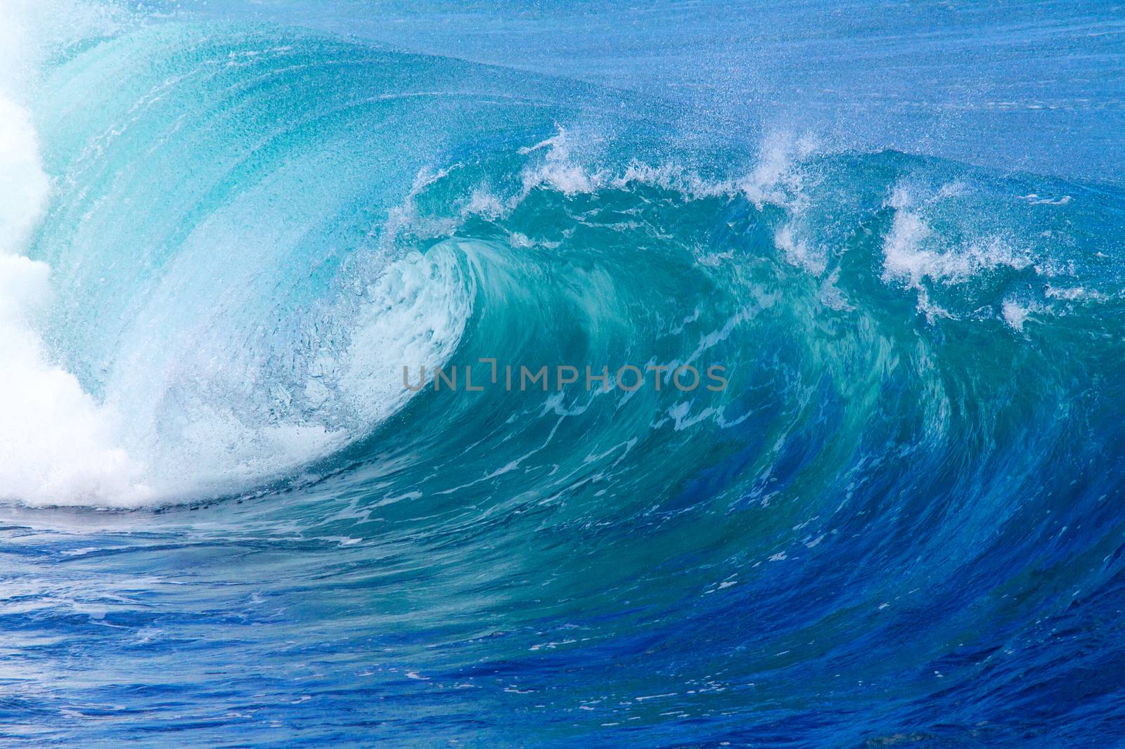 Picture of Ocean Wave. Indian Ocean.