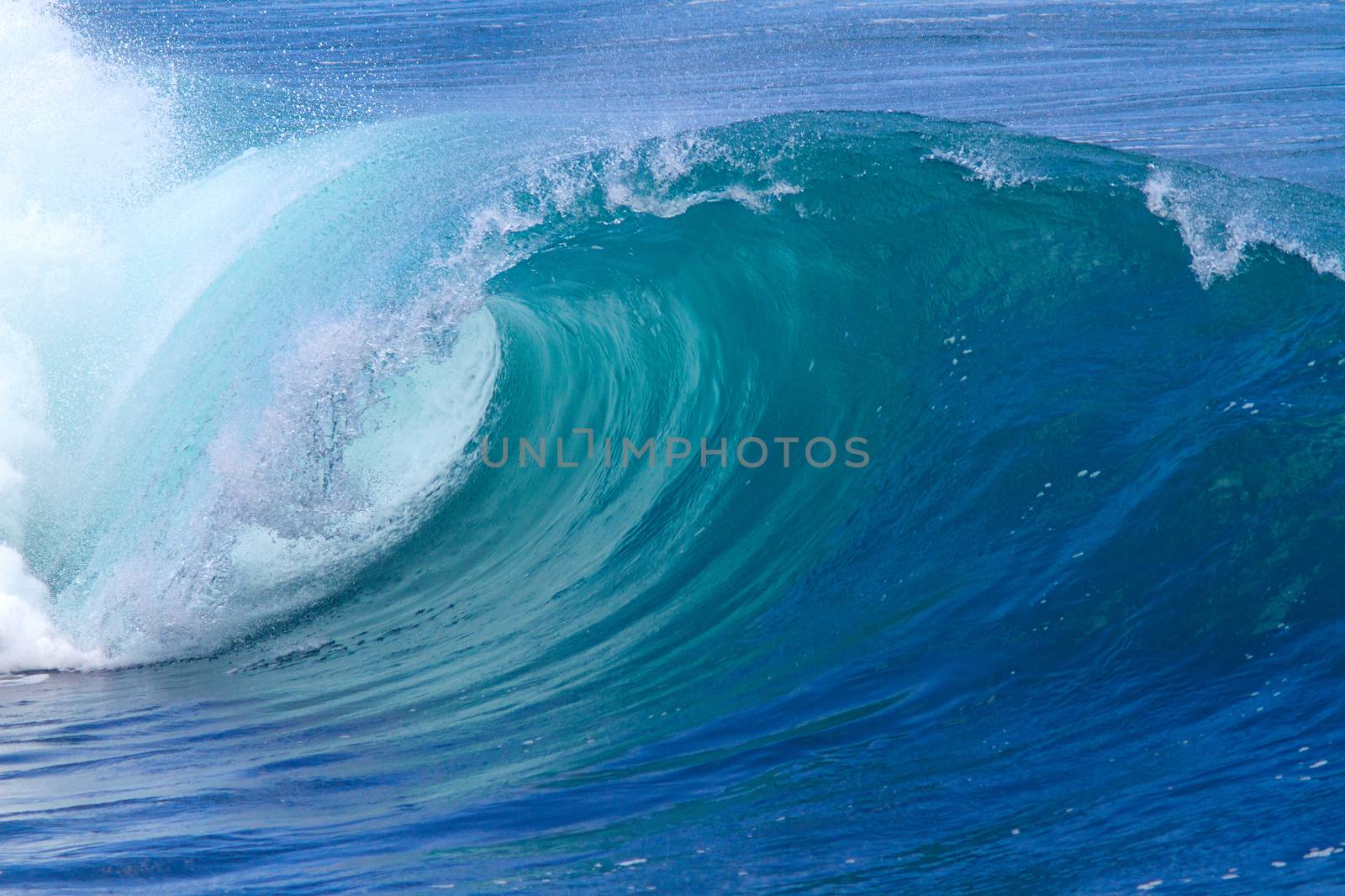 Picture of Ocean Wave. Indian Ocean.