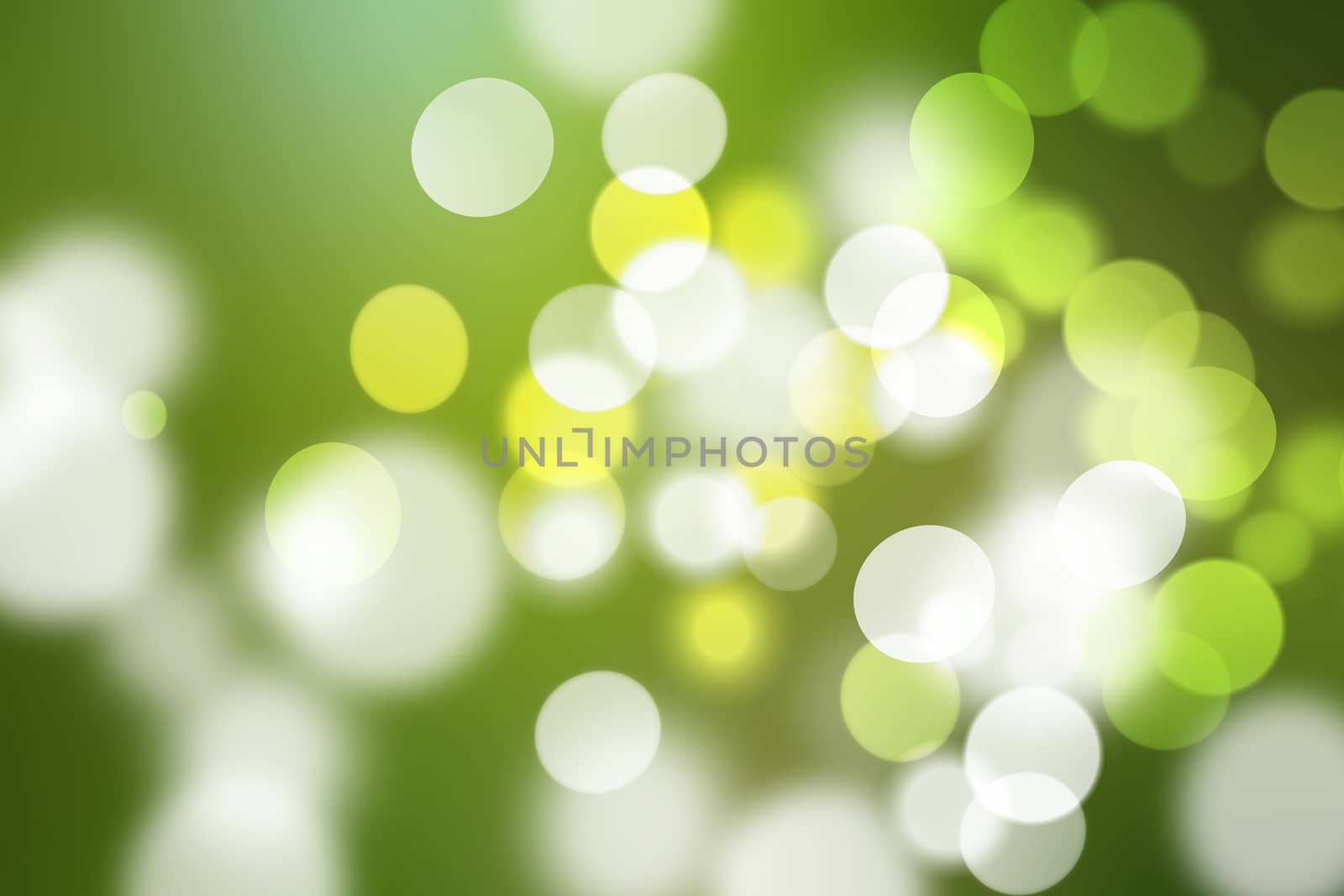 Natural green blurred background, bokeh.
