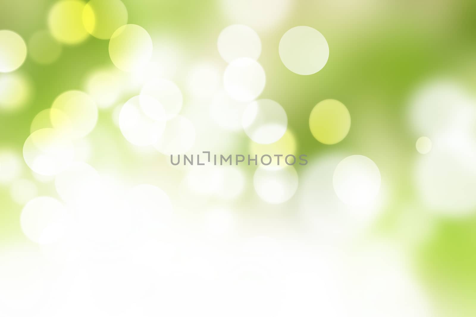 Natural green blurred background, bokeh.