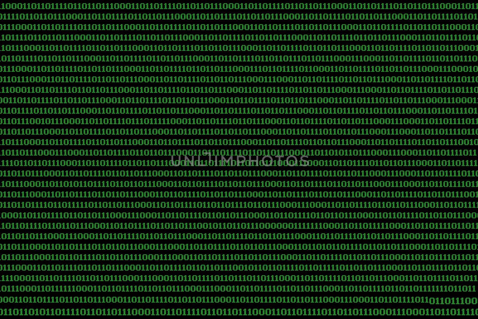Binary computer code background