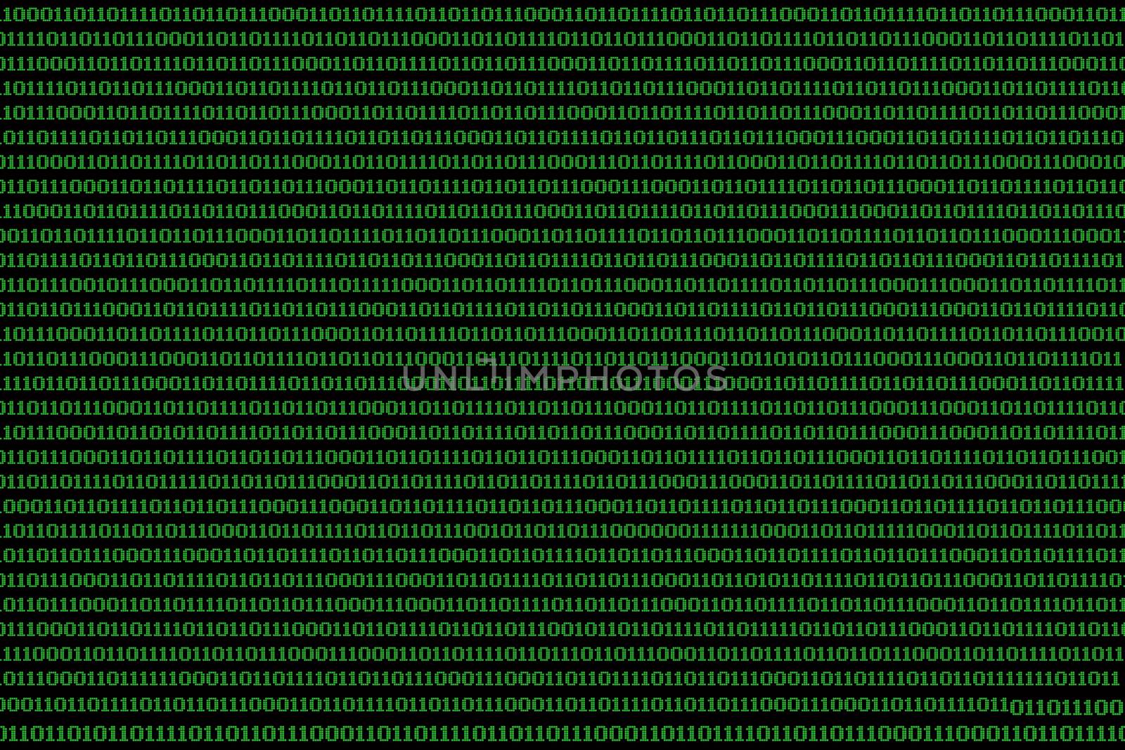 Binary computer code background