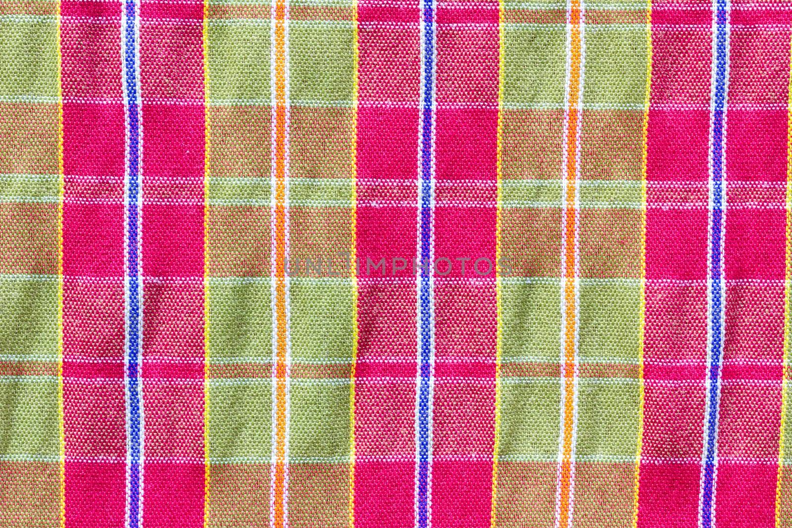 Colorful loincloth fabric background, texture.