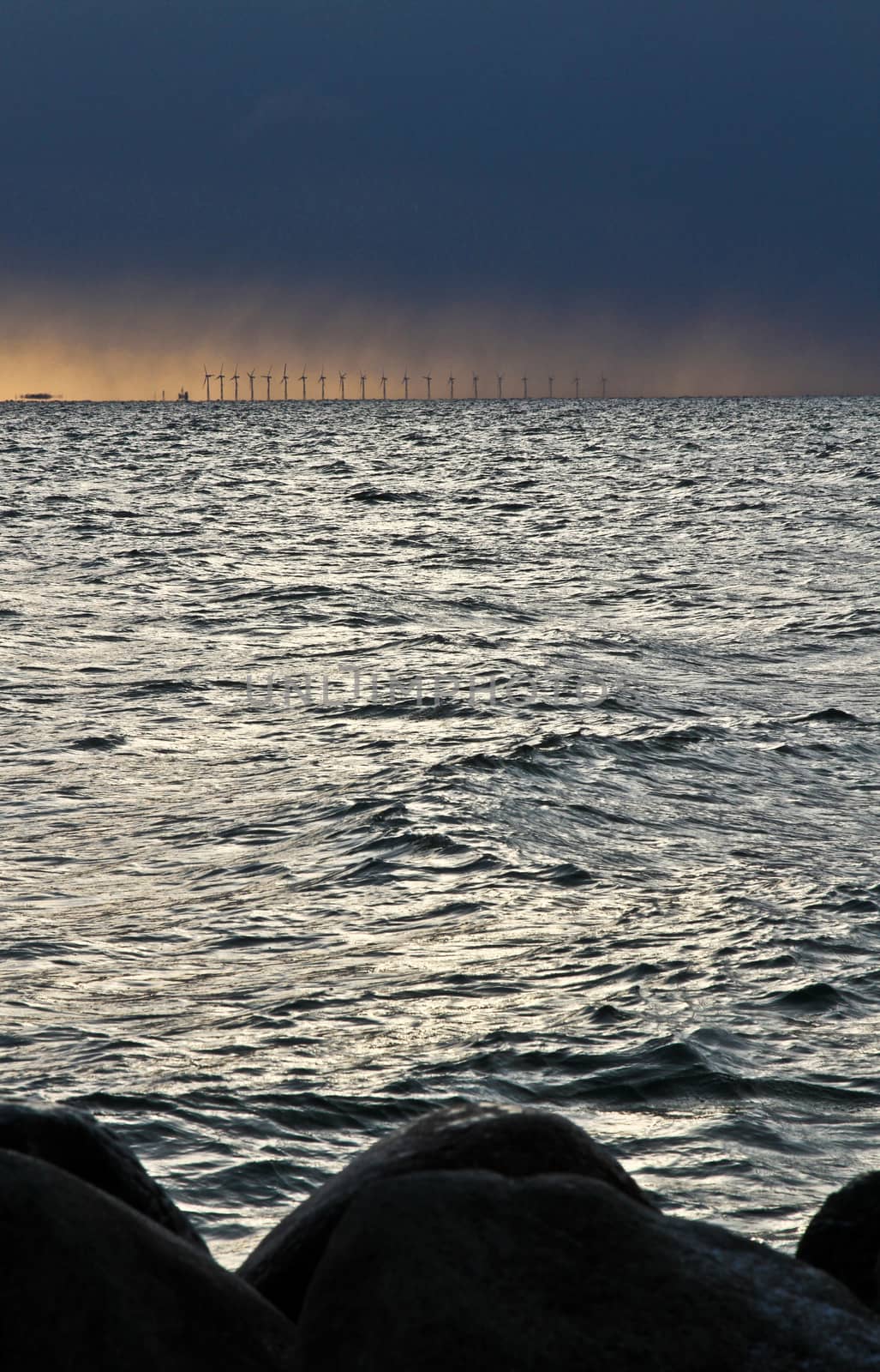 Coastal landscape in denmark north from copenhagen