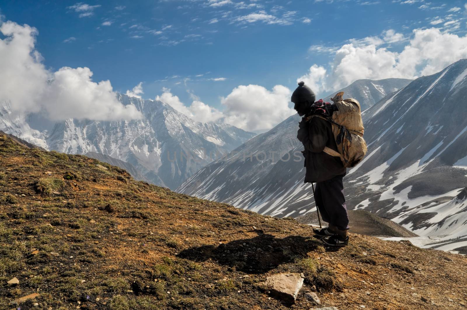 Sherpa in Himalayas by MichalKnitl