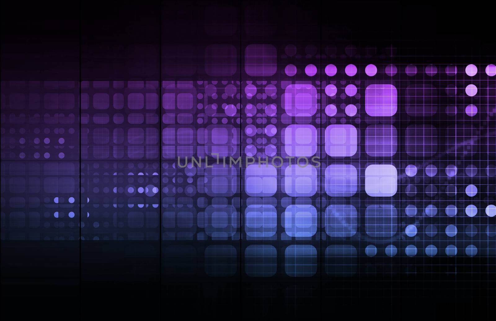 Business Technology Concept on Worldwide Report View