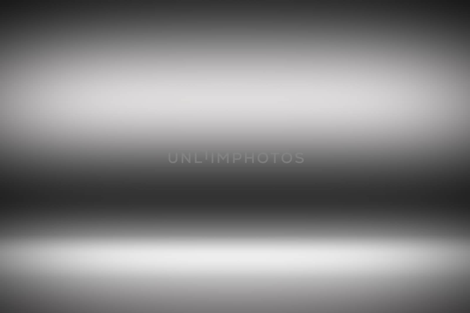 horizontal gray abstract gradient background, vignette.